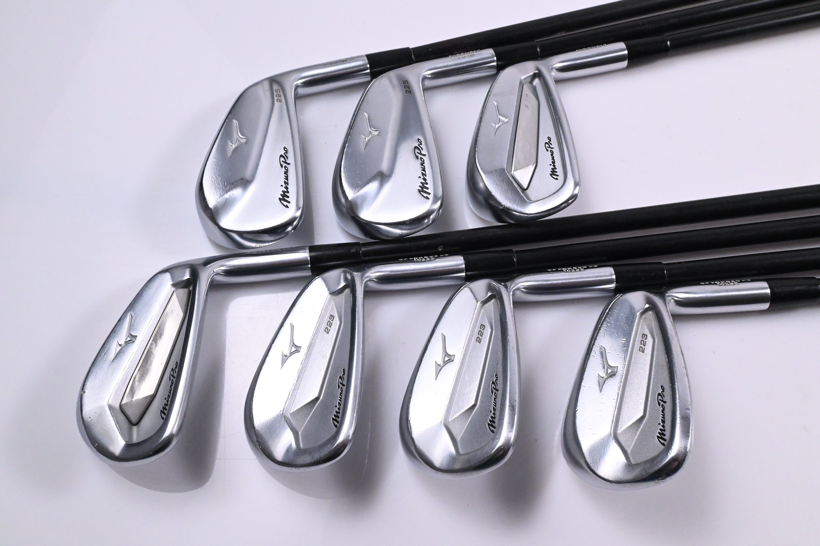 Mizuno Pro 223/225 Combo Irons / 4-PW / Regular Plus Flex Project X LZ Shafts