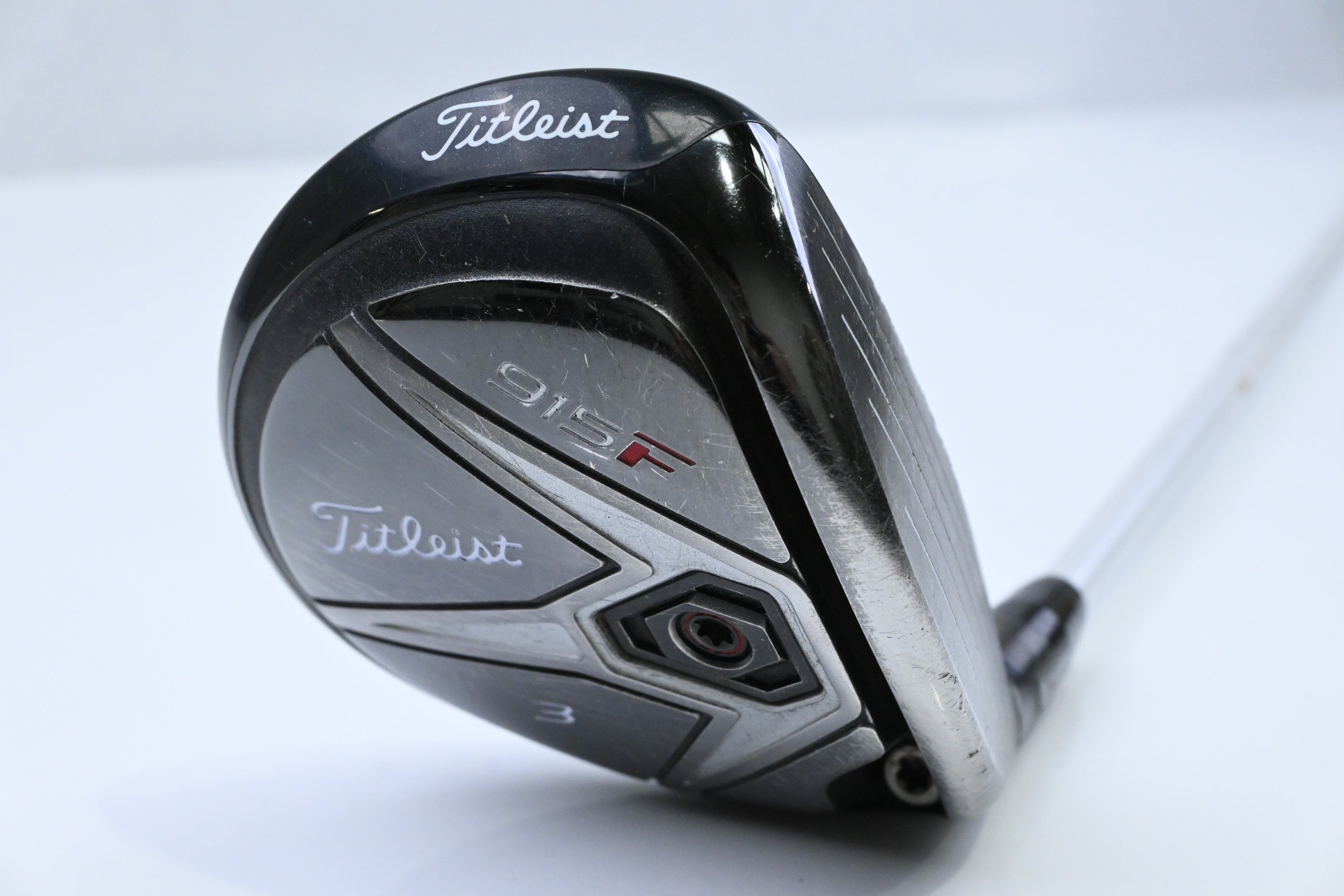 Titleist 915 F #3 Wood / 15 Degree / Stiff Flex Aldila Rogue 110 MSI 70 Shaft