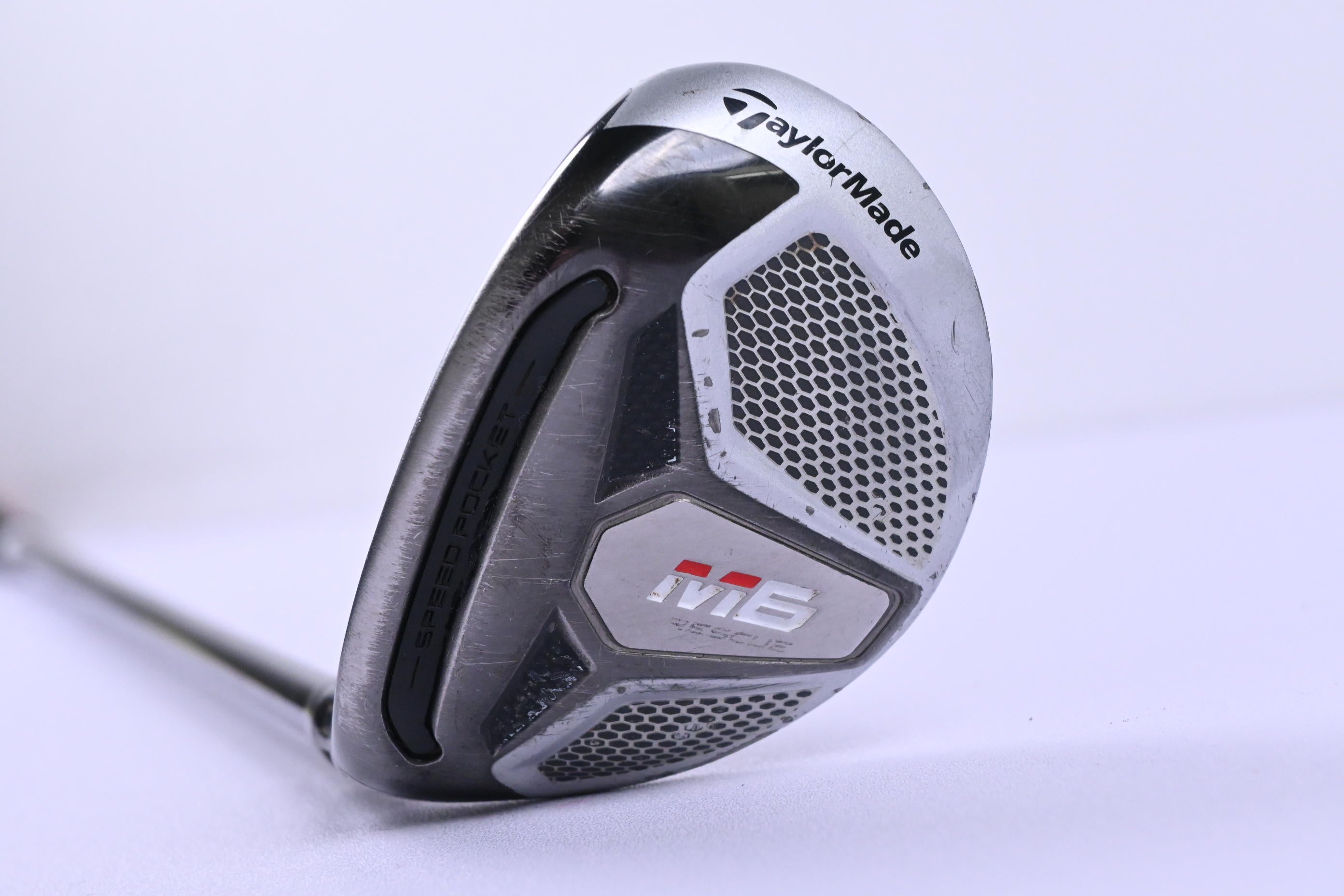 Left Hand Taylormade M6 #4 Hybrid / 22 Degree / Regular Flex Atmos Orange 6