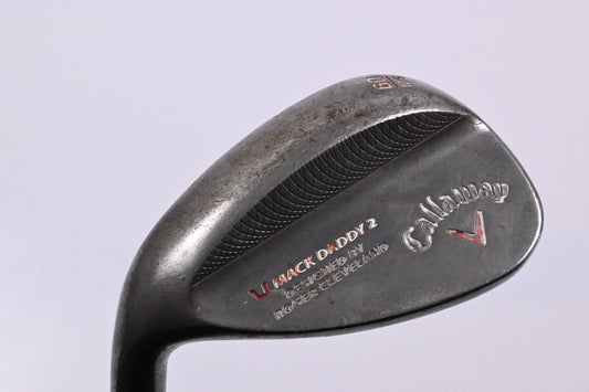 Left Hand Callaway Mack Daddy 2 Lob Wedge / 60 Degree / Stiff Flex Dynamic Gold