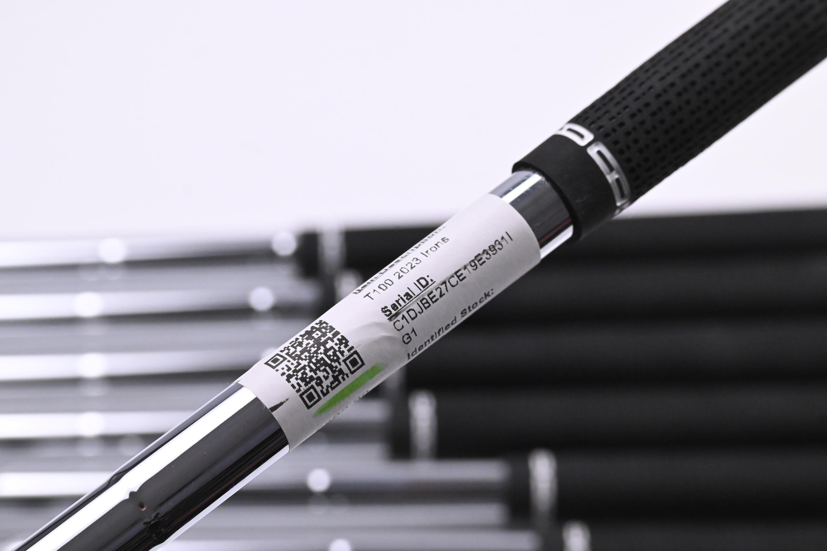 Titleist T100 2023 Irons / 4-PW / Regular Flex AMT Black R300 Shafts