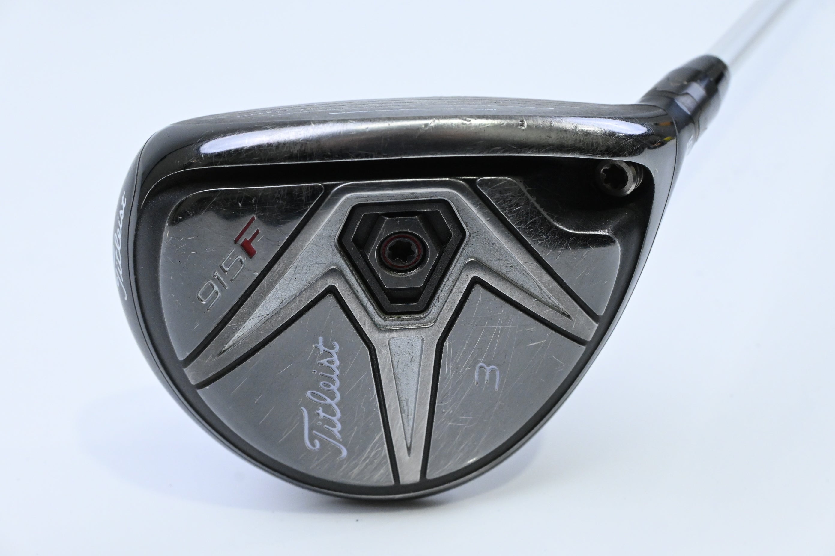 Titleist 915 F #3 Wood / 15 Degree / Stiff Flex Aldila Rogue 110 MSI 70 Shaft