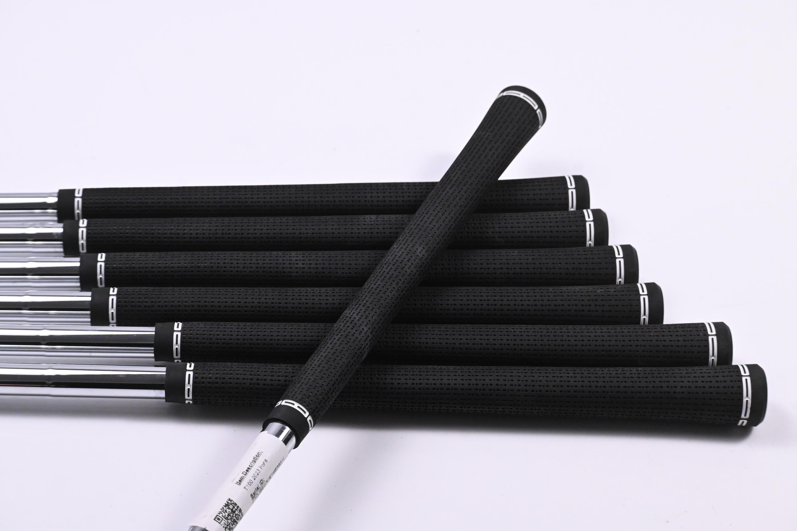 Titleist T100 2023 Irons / 4-PW / Regular Flex AMT Black R300 Shafts