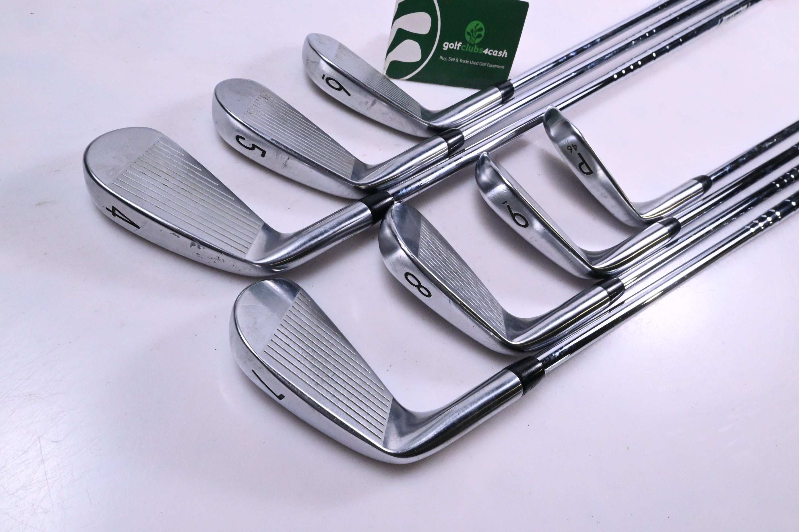 Titleist T100 2021 Irons / 4-PW / Stiff Flex AMT Black S300 Shafts