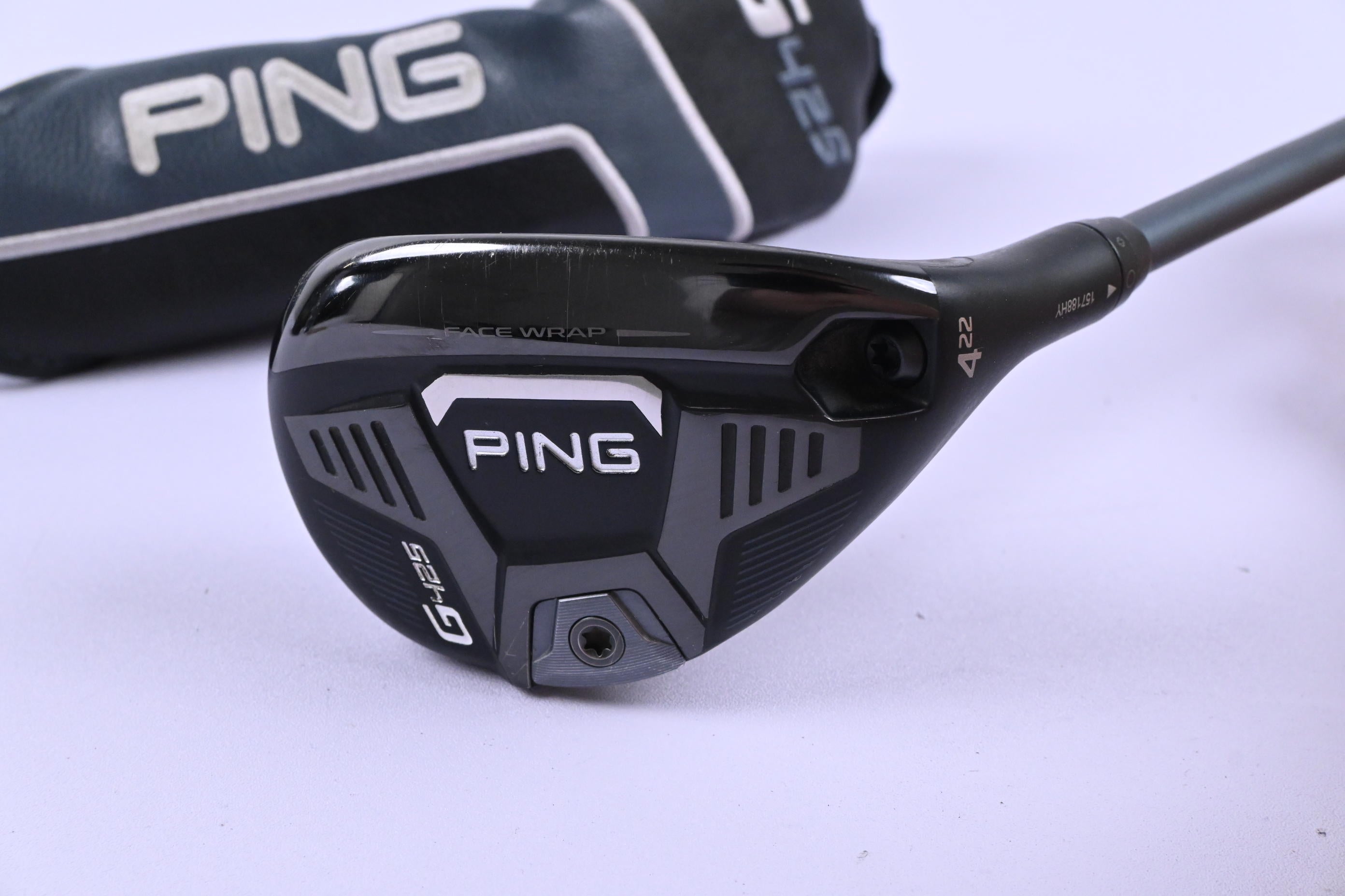 Ping G425 #4 Hybrid / 22 Degree / Stiff Flex Ping Alta CB Slate 70 Shaft