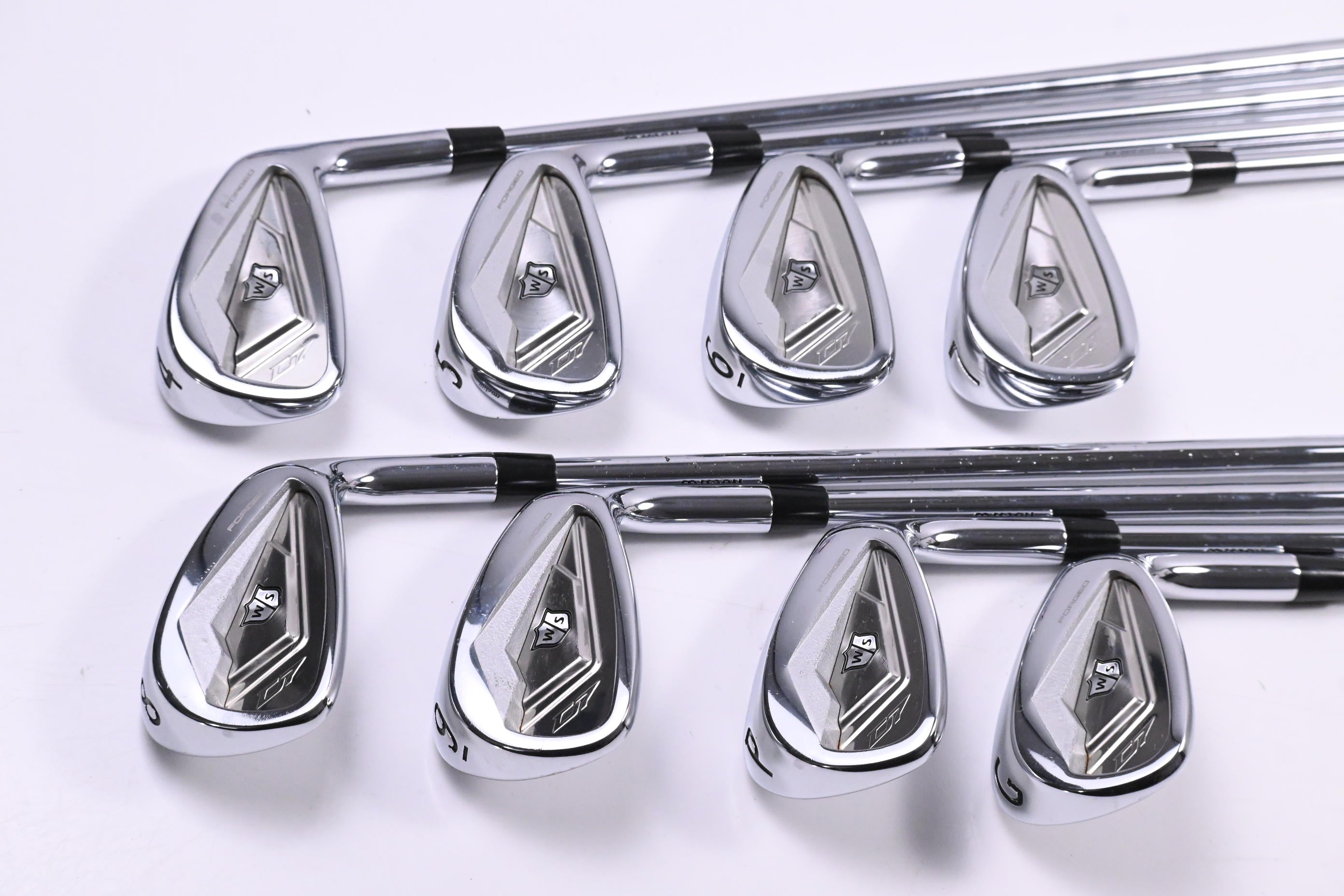Wilson D7 Forged Irons / 4-PW+GW / Regular Flex KBS $-Taper Lite 95 Shafts