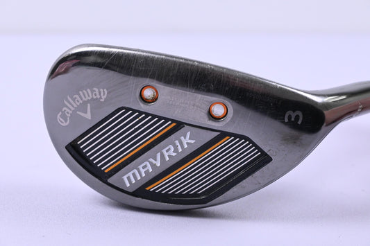 Callaway Mavrik #3 Hybrid / 18 Degree / Regular Flex Project X Catalyst 65 Shaft