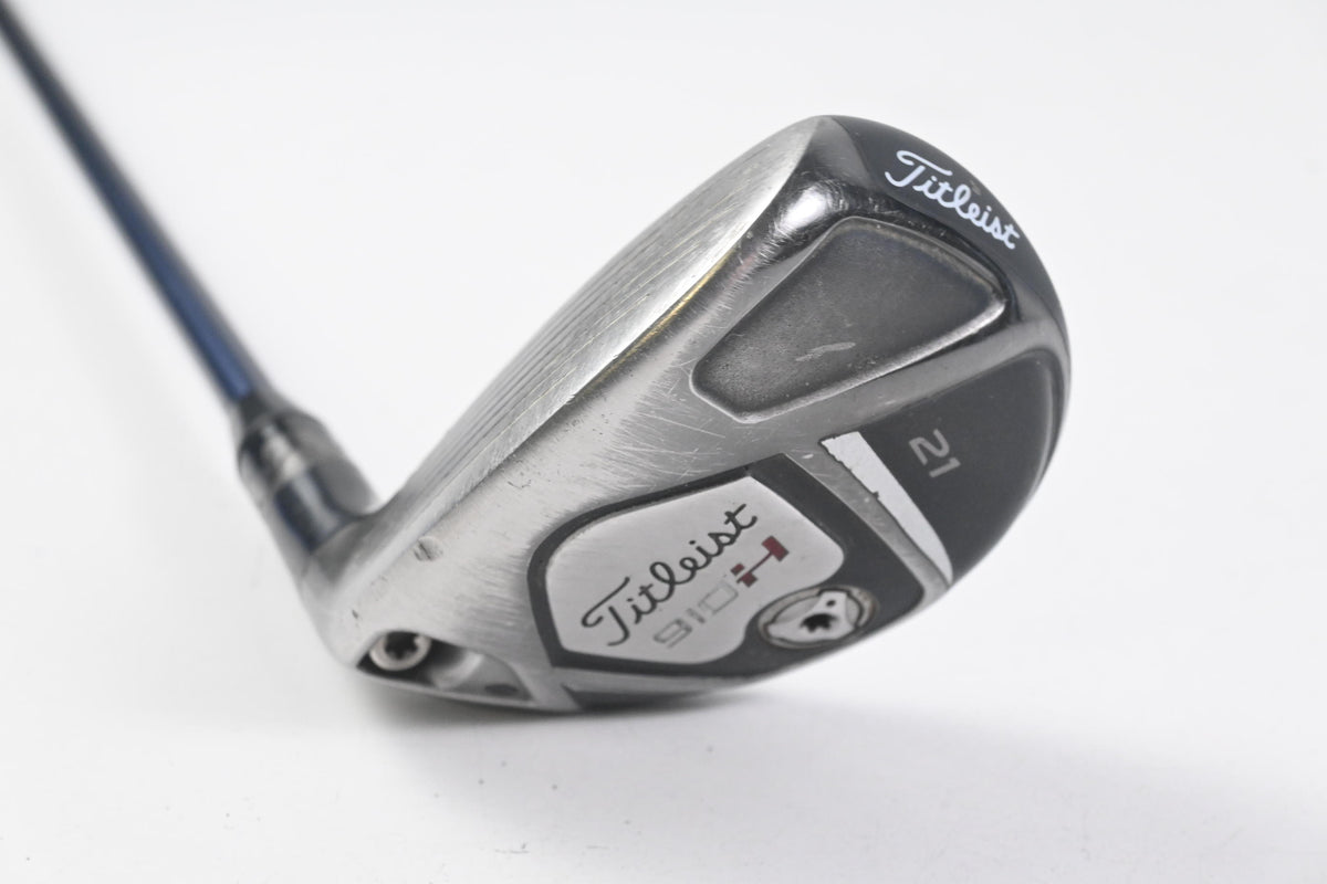 Left Hand Titleist 910H #3 Hybrid / 21 Degree / Regular Flex Diamana Kai'li Blue