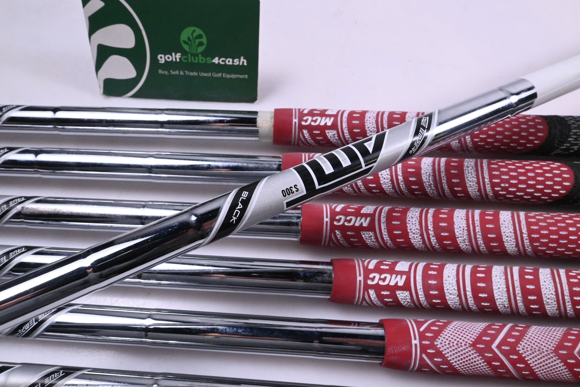 Titleist T100 2021 Irons / 4-PW / Stiff Flex AMT Black S300 Shafts