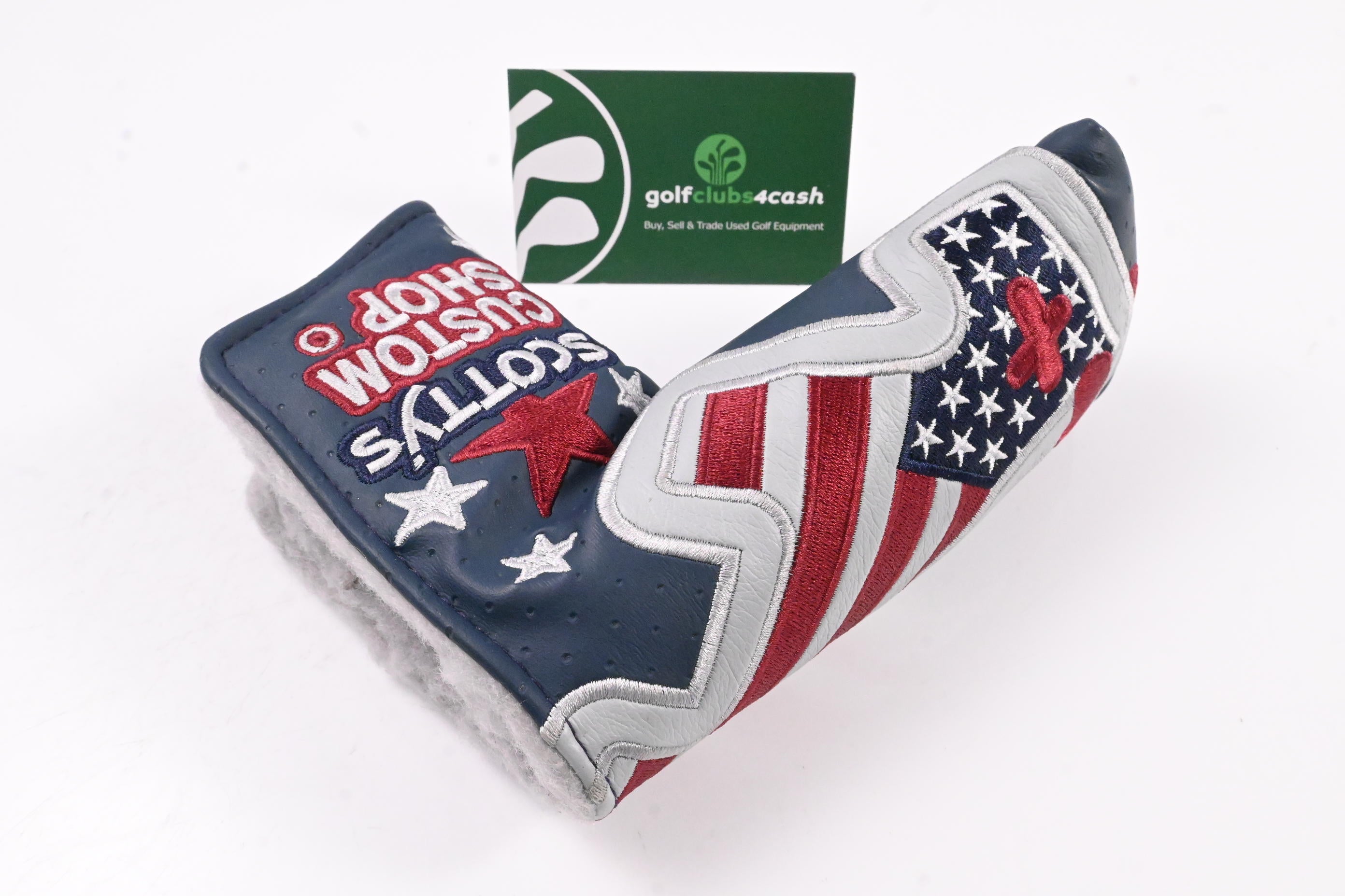Scotty Cameron 2011 Scotty's Junk Yard Dog USA Putter Headcover / Blade / Blue
