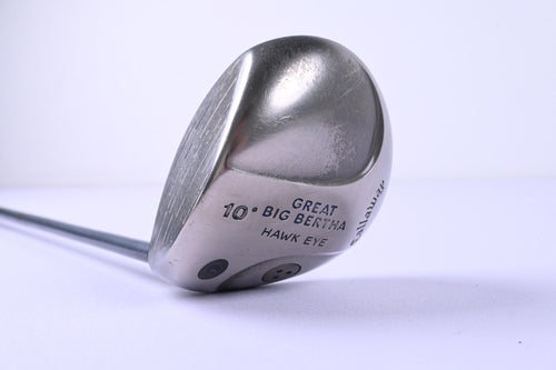 Left Hand Callaway Great Big Bertha Hawk Eye Driver / 10 Degree / Regular Flex