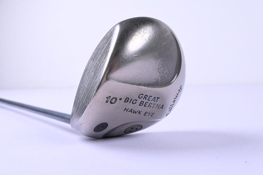 Left Hand Callaway Great Big Bertha Hawk Eye Driver / 10 Degree / Regular Flex
