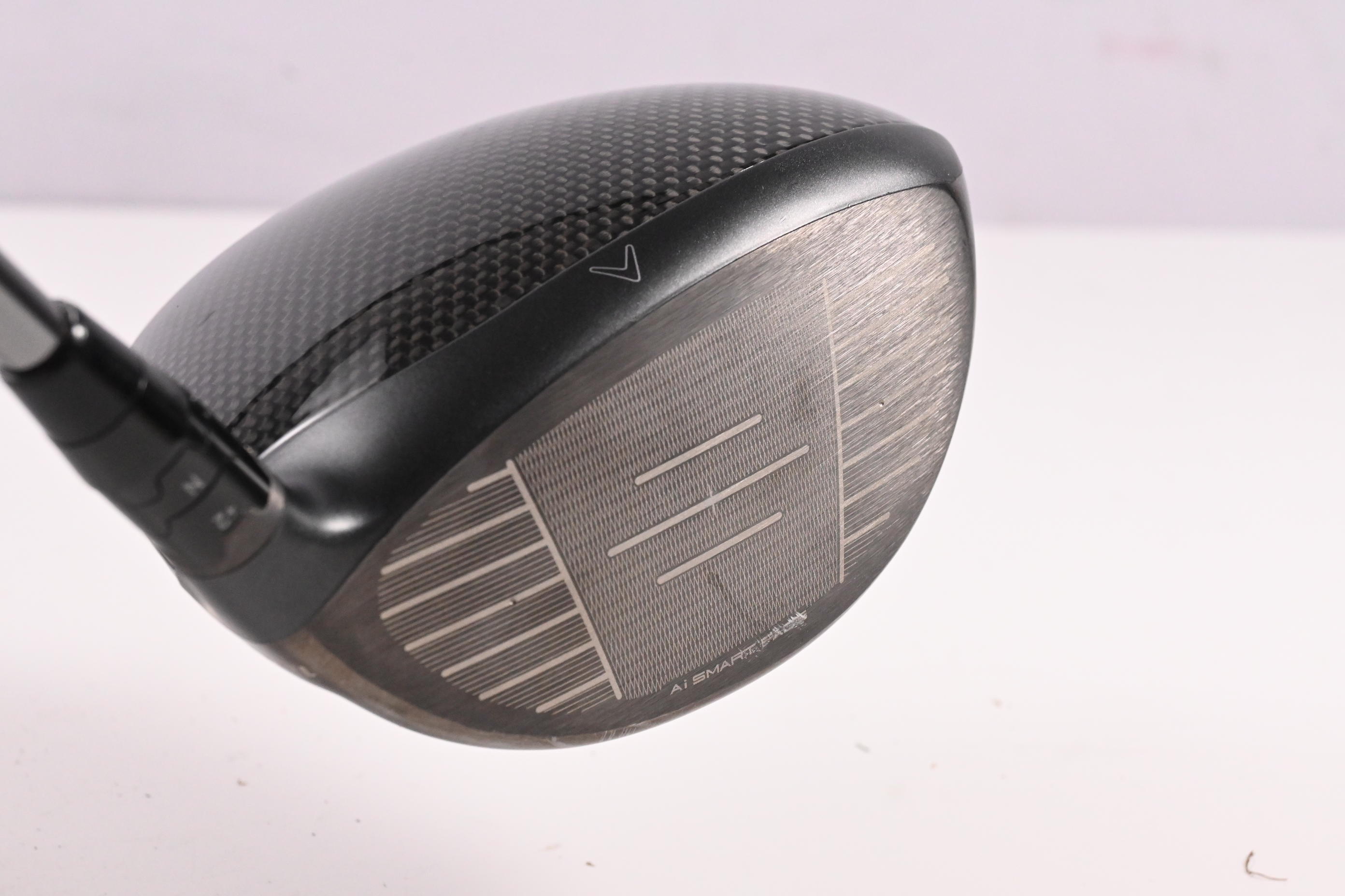 Left Hand Callaway Paradym Ai Smoke Max D Driver / 12 Degree / Senior Flex UST