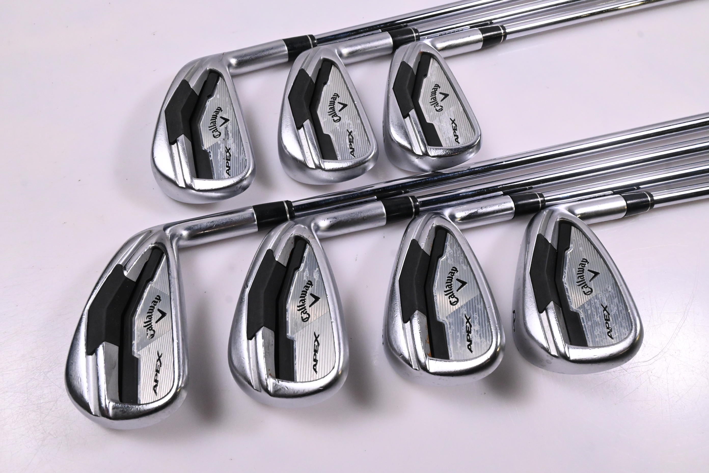 Callaway Apex Forged Irons / 4-PW / Stiff Flex Project X Flighted Shafts
