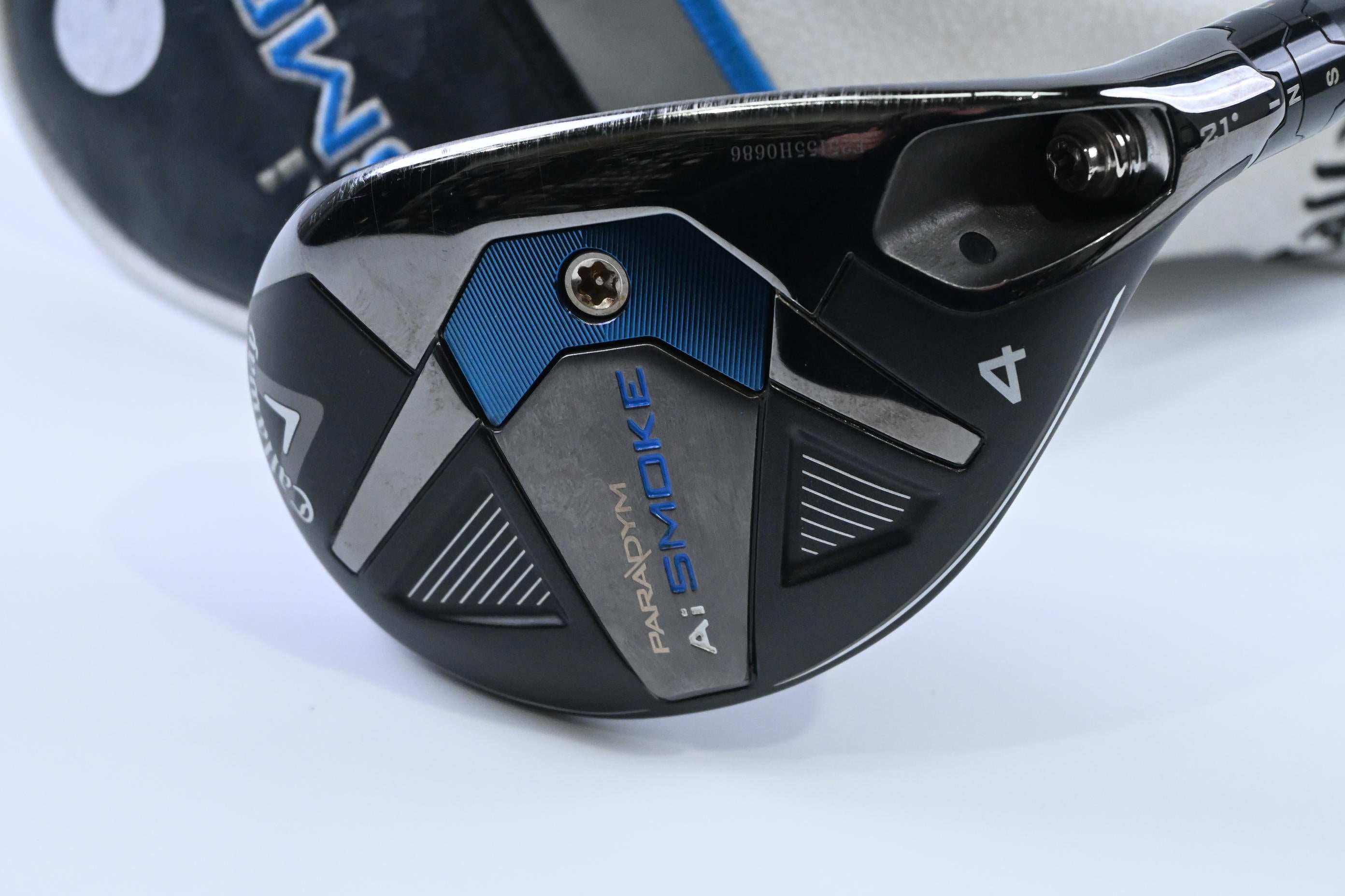 Callaway Paradym Ai Smoke #4 Hybrid / 21 Degree / Senior Flex HZRDUS T800 65