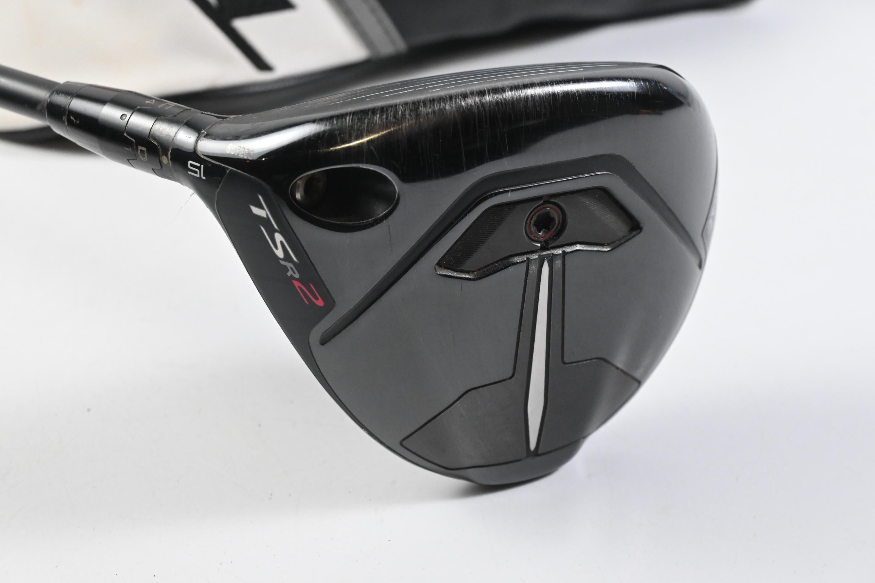 Left Hand Titleist TSR2 #3 Wood / 15 Degree / Senior Flex Hzrdus CB Red 60 Shaft