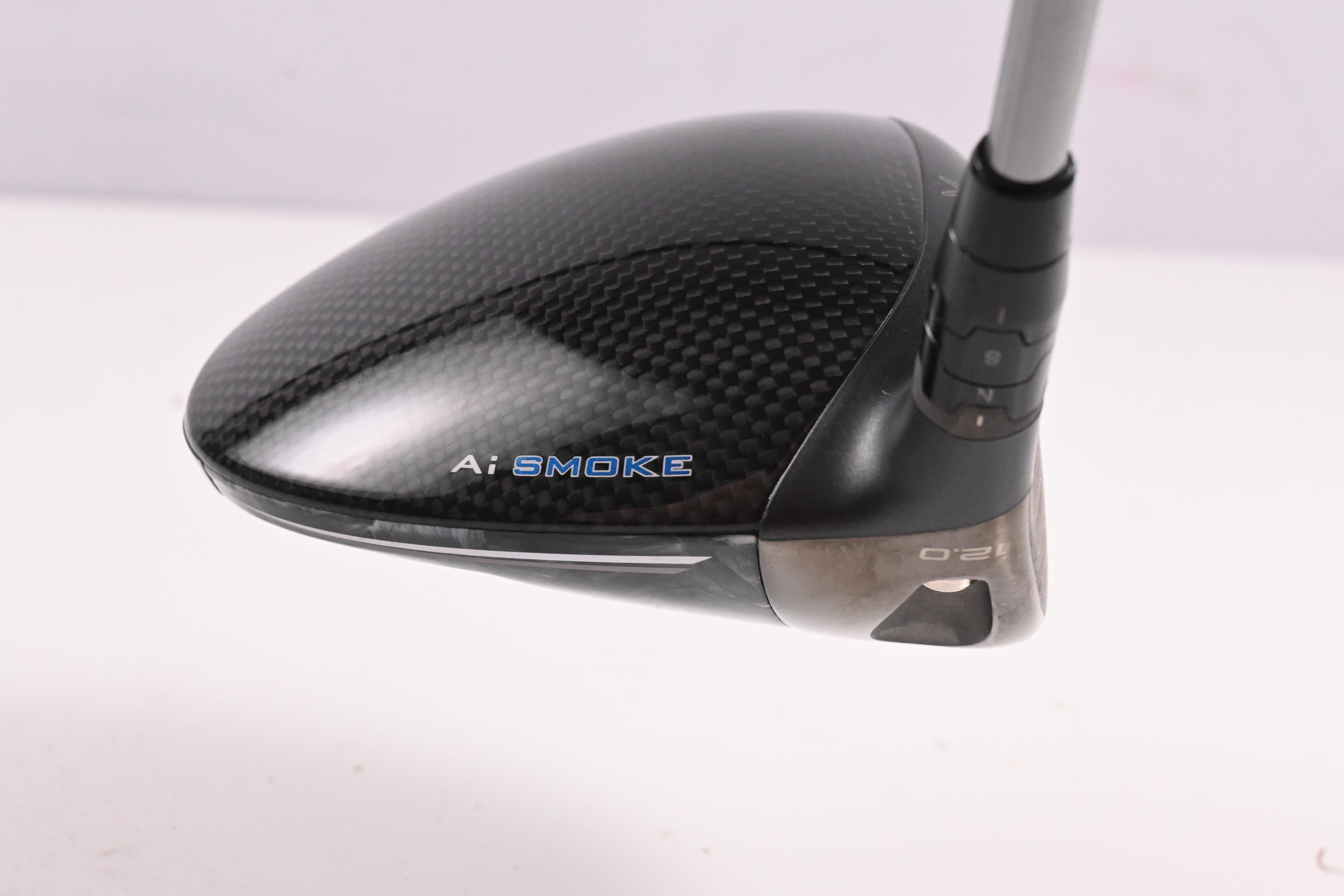 Left Hand Callaway Paradym Ai Smoke Max D Driver / 12 Degree / Senior Flex UST