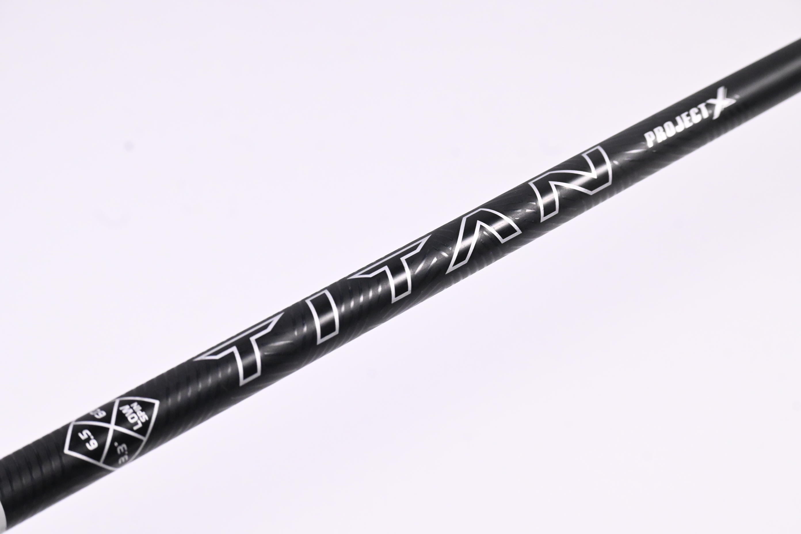Project X TITAN Black 60 Driver Shaft / X-Flex / Titleist Adapter