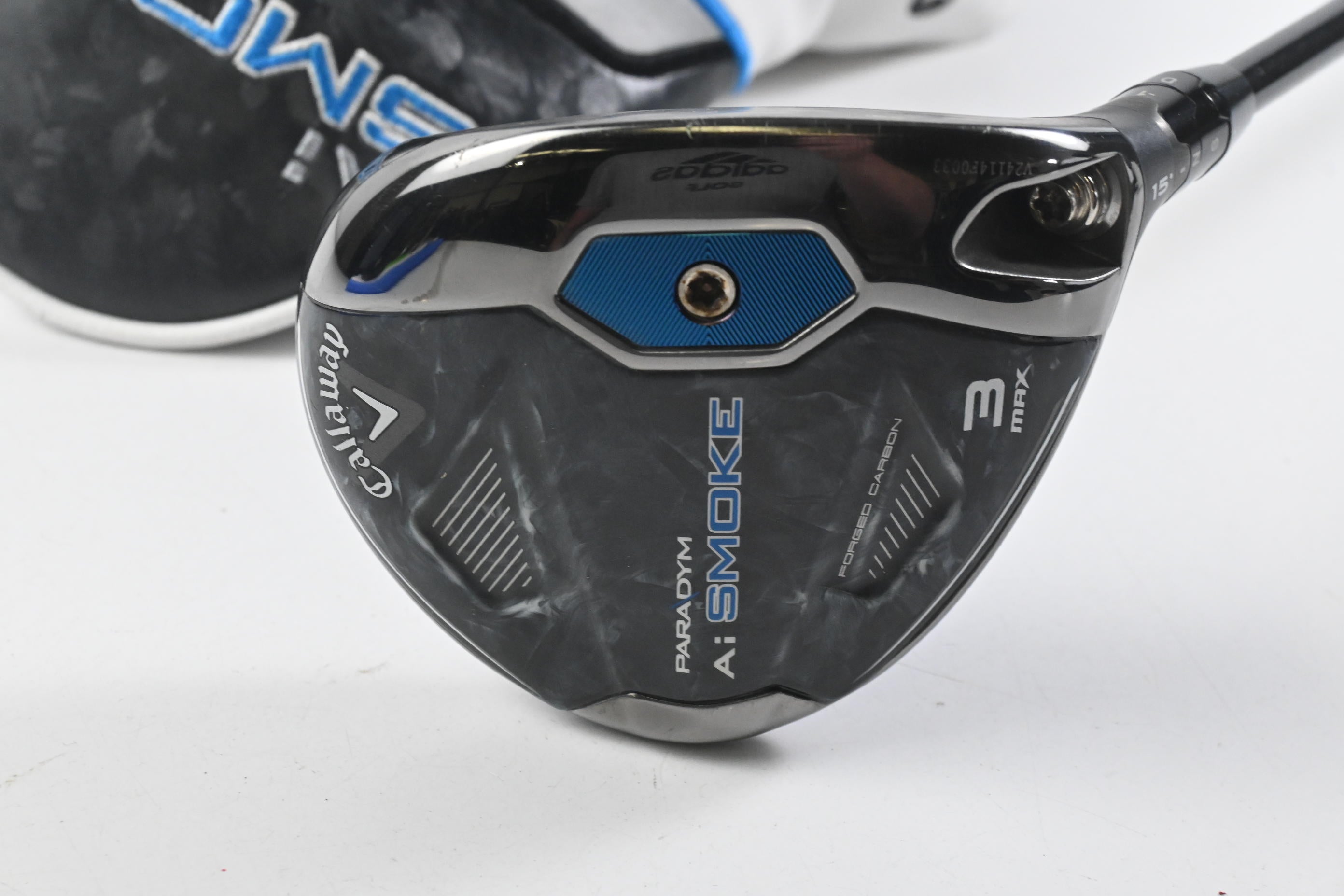 Callaway Paradym Ai Smoke Max #3 Wood / 15 Degree / X-Flex Denali Black 70 Shaft
