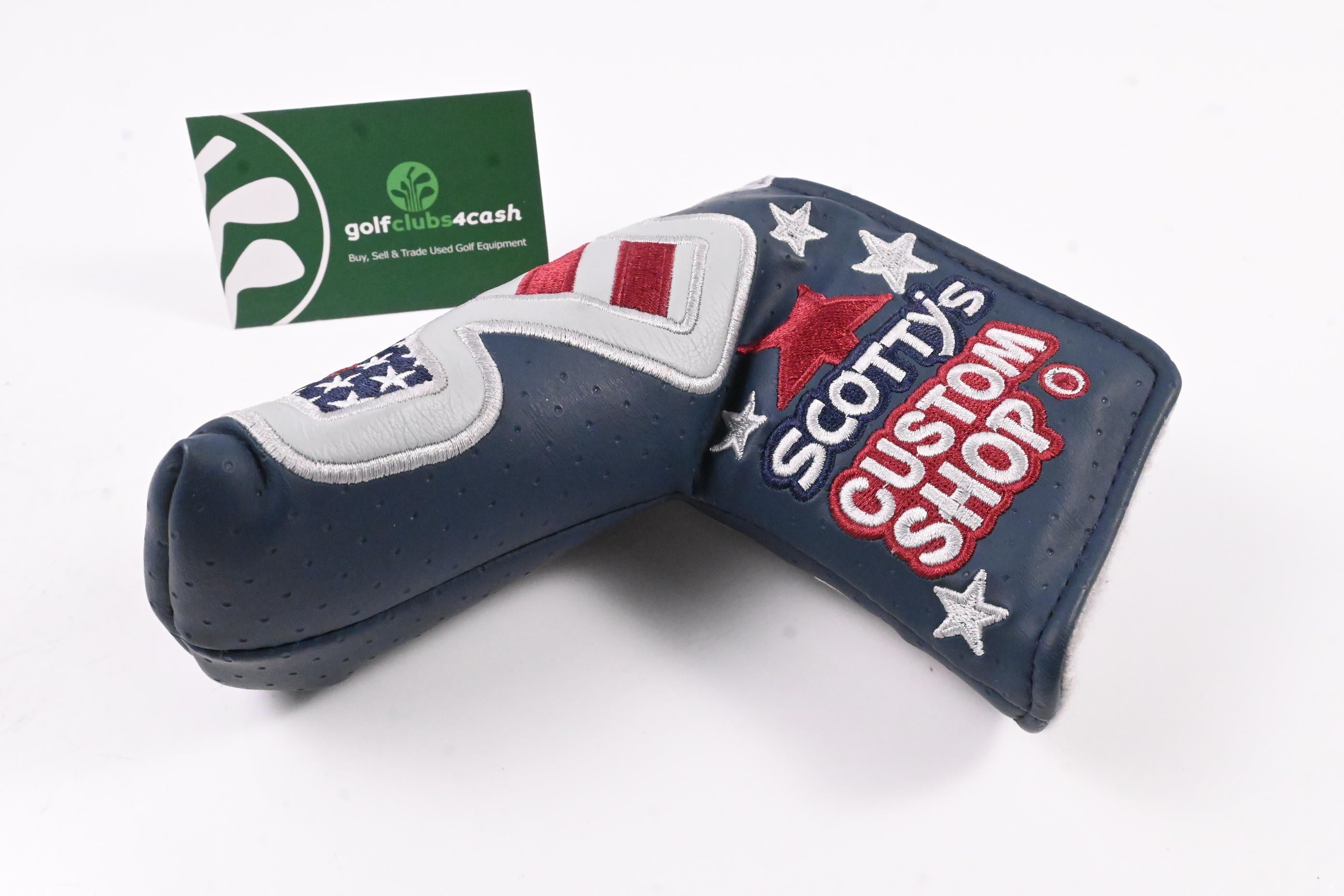 Scotty Cameron 2011 Scotty's Junk Yard Dog USA Putter Headcover / Blade / Blue
