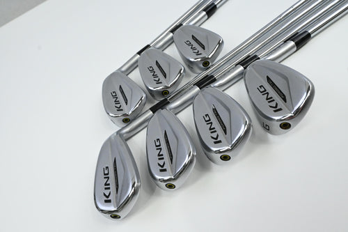 Cobra King Forged Tec 2020 Irons / 5-PW+GW / Regular Flex KBS Tour 90 Shafts