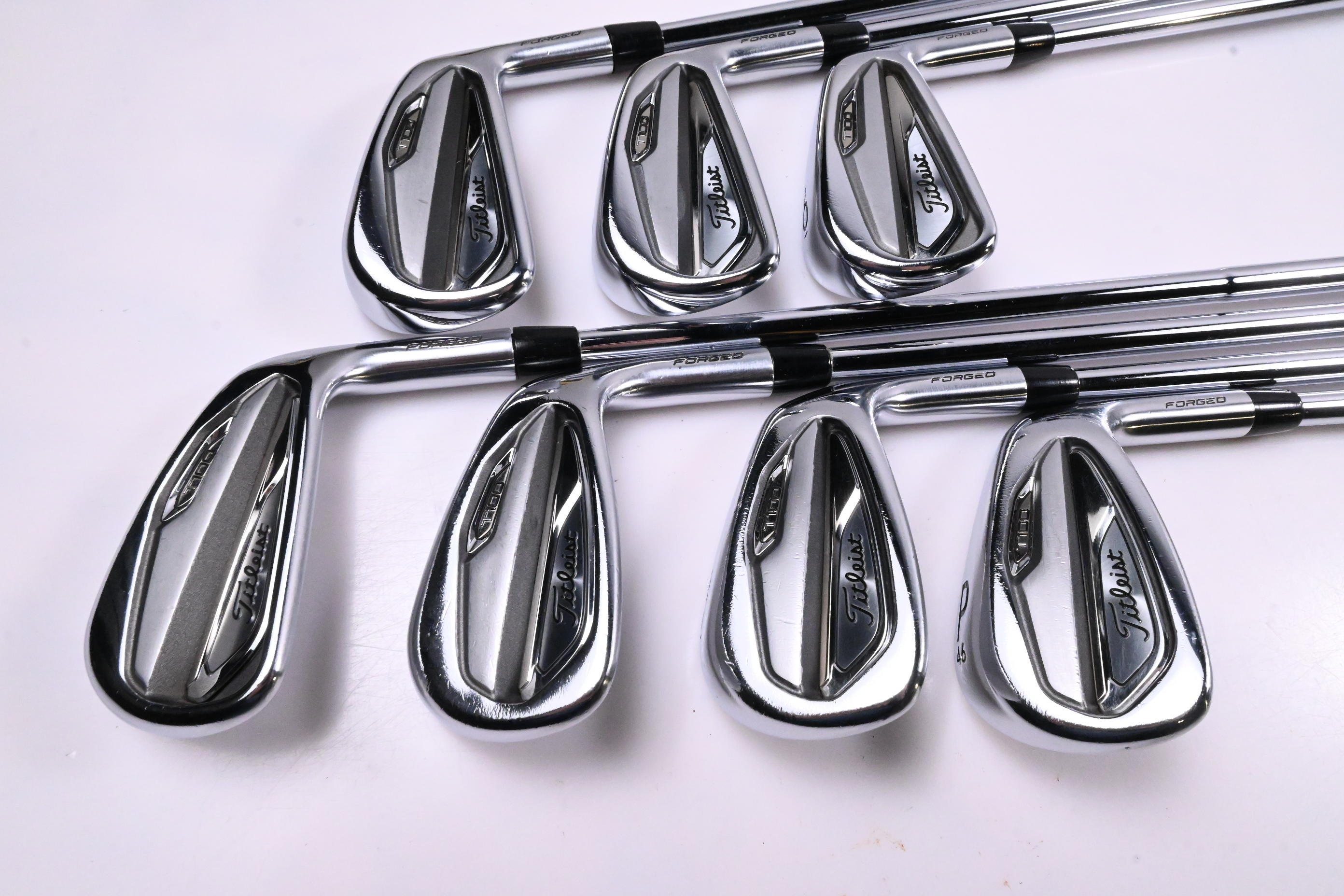 Titleist T100 2019 Irons / 4-PW / Stiff Flex AMT Tour White S300 Shafts