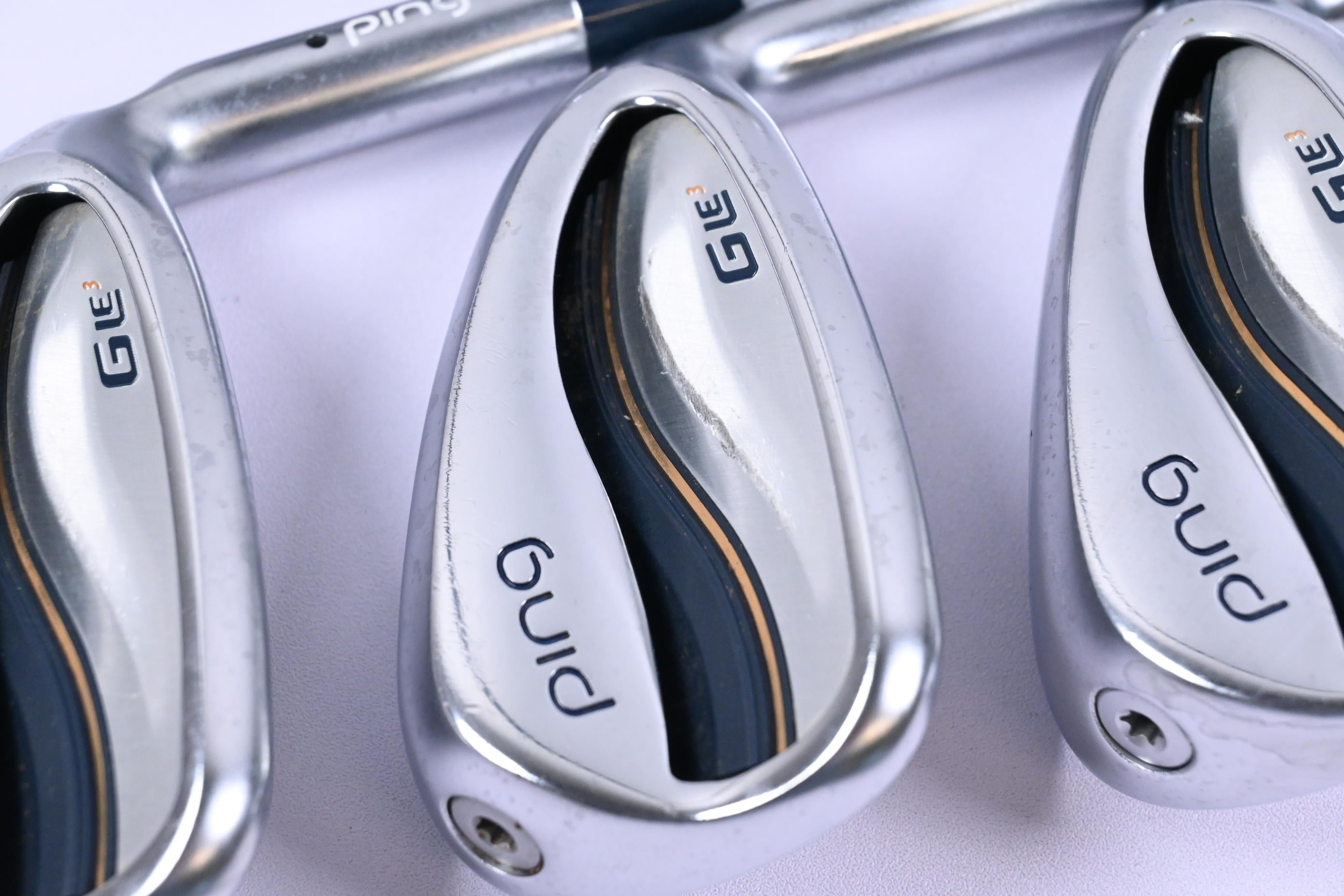 Ladies Ping G Le3 Irons / 6-PW / Black Dot / Ladies Flex Ping ULT 250 Shafts