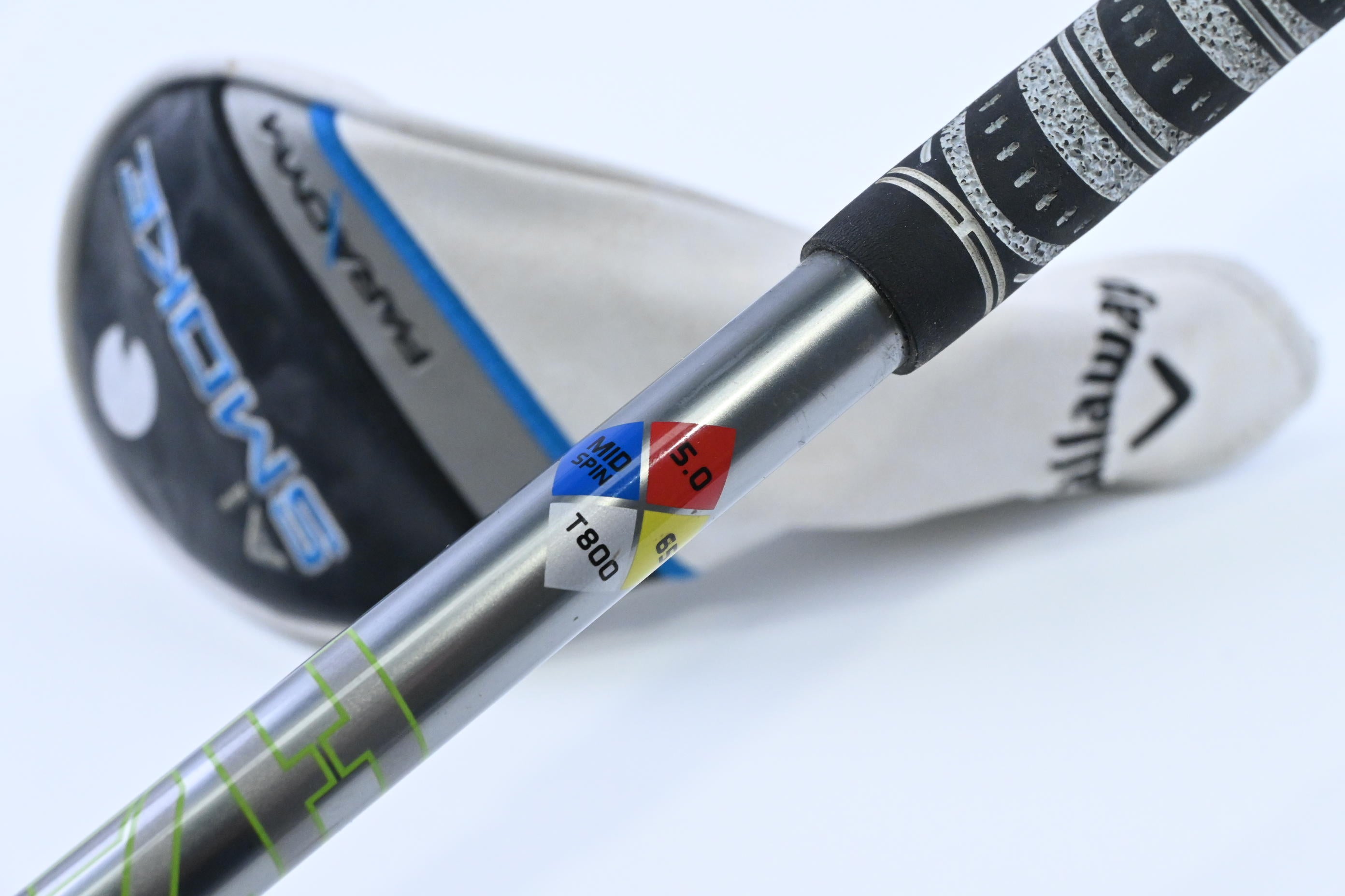 Callaway Paradym Ai Smoke #4 Hybrid / 21 Degree / Senior Flex HZRDUS T800 65