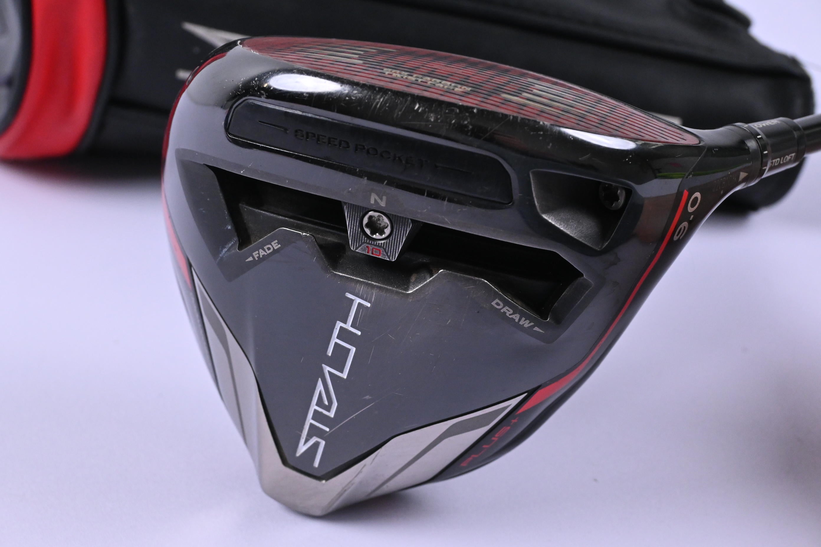 Taylormade Stealth Plus Driver / 9 Degree / Stiff Flex HZRDUS Smoke Black RDX 70