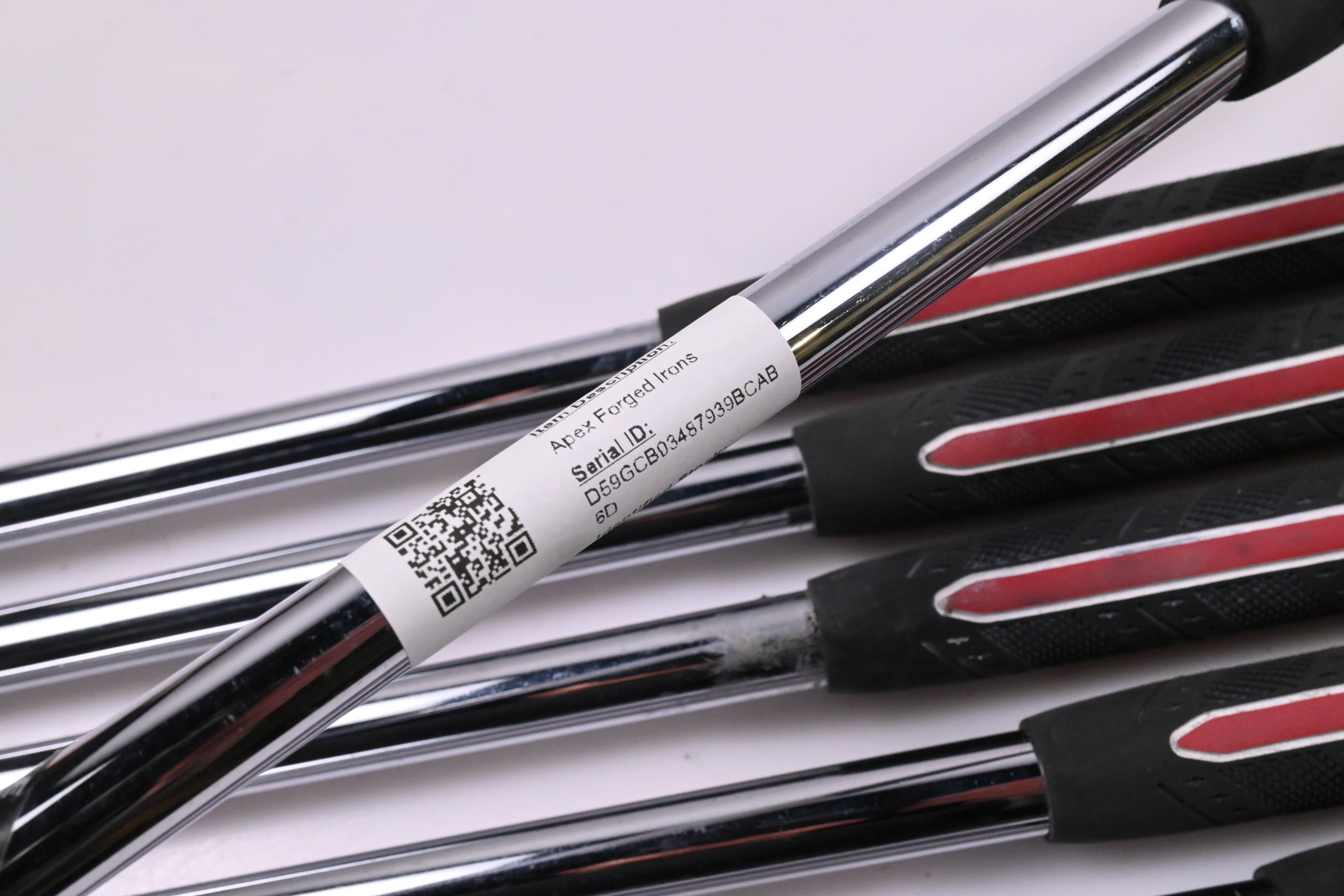 Callaway Apex Forged Irons / 4-PW / Stiff Flex Project X Flighted Shafts