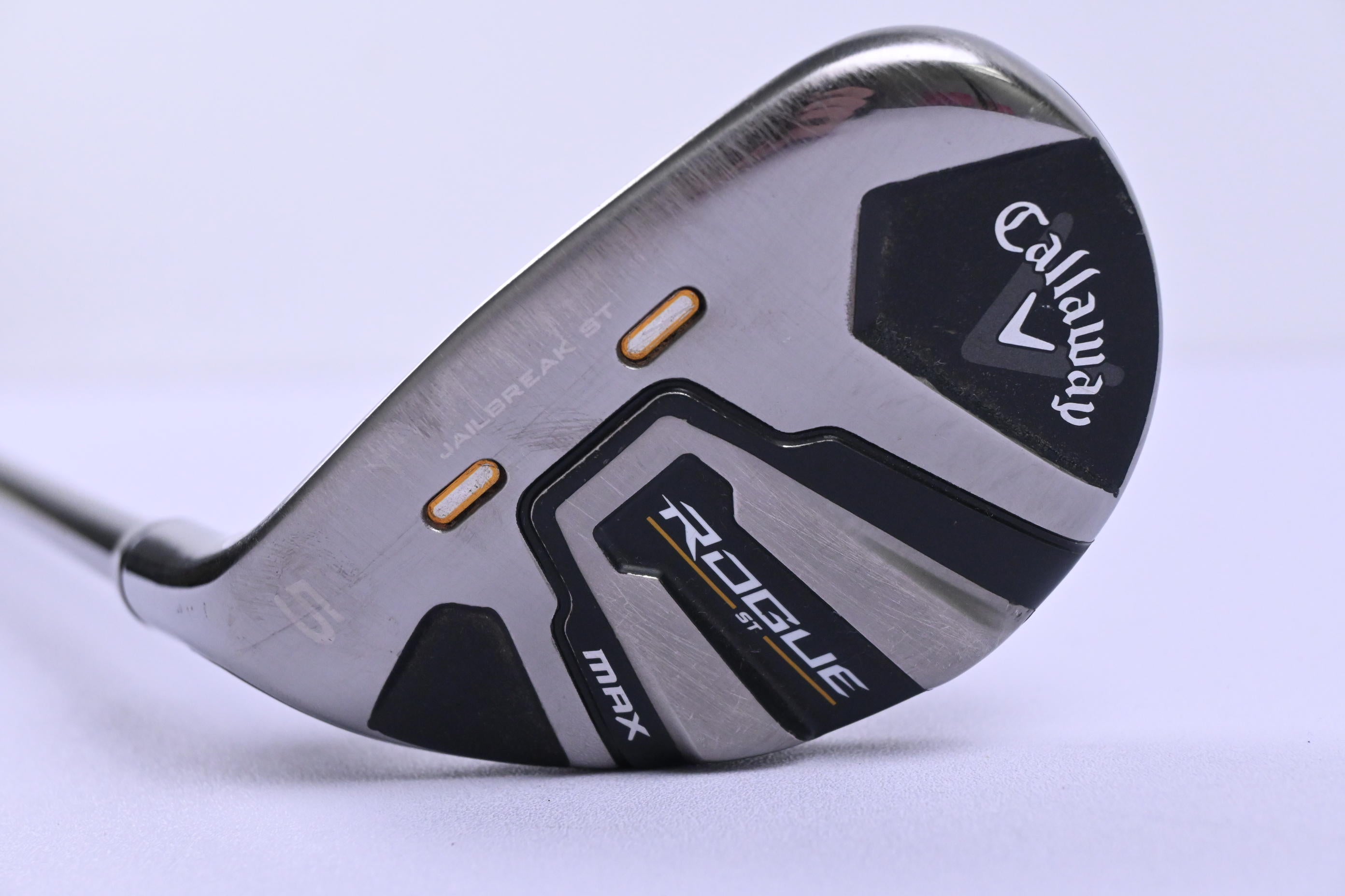 Left Hand Callaway Rogue ST Max #5 Hybrid / 23 Degree / Regular Flex AV Blue 65