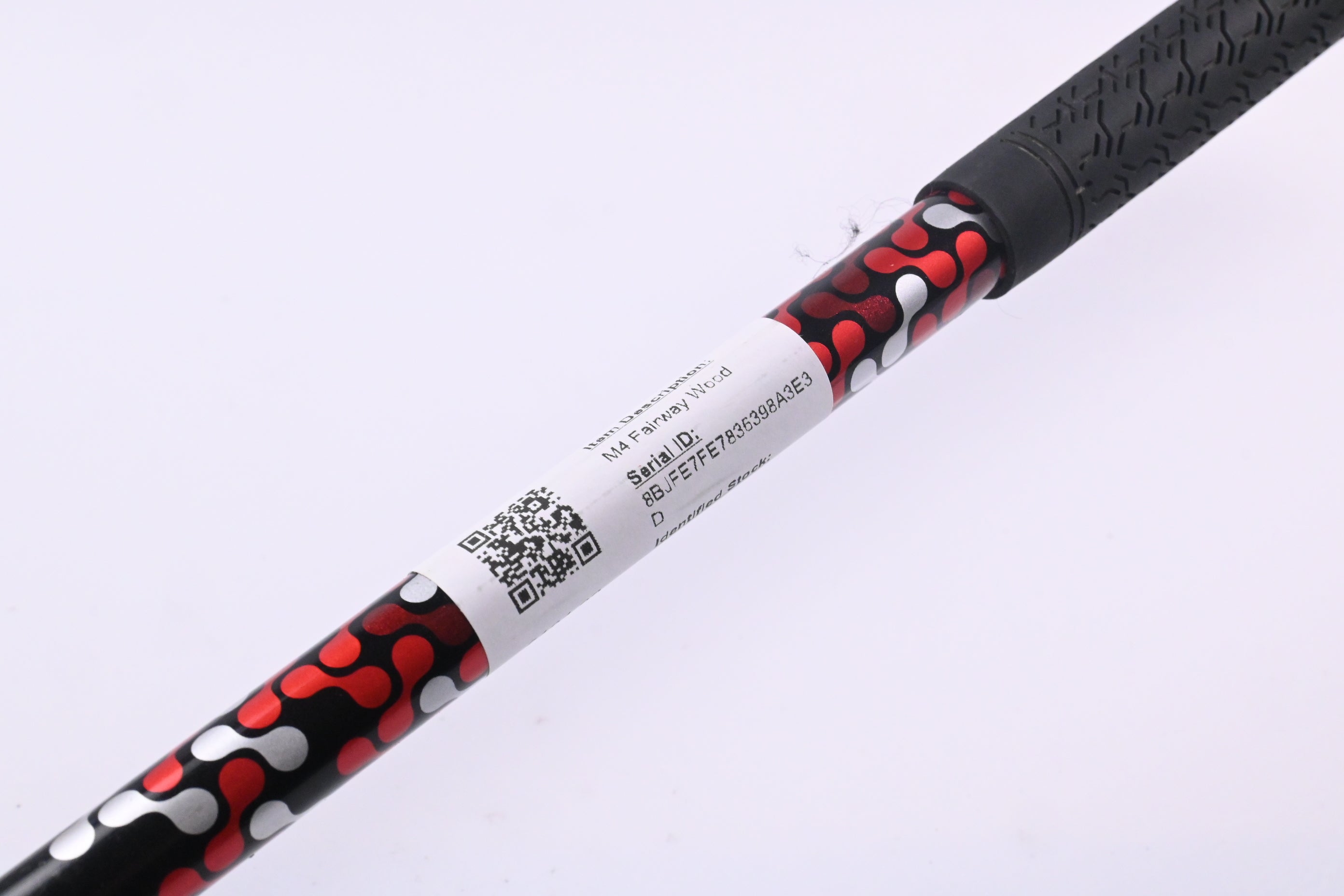 Taylormade M4 #3 Wood / 15 Degree / Stiff Flex Fujikura Atmos Red 6 Shaft