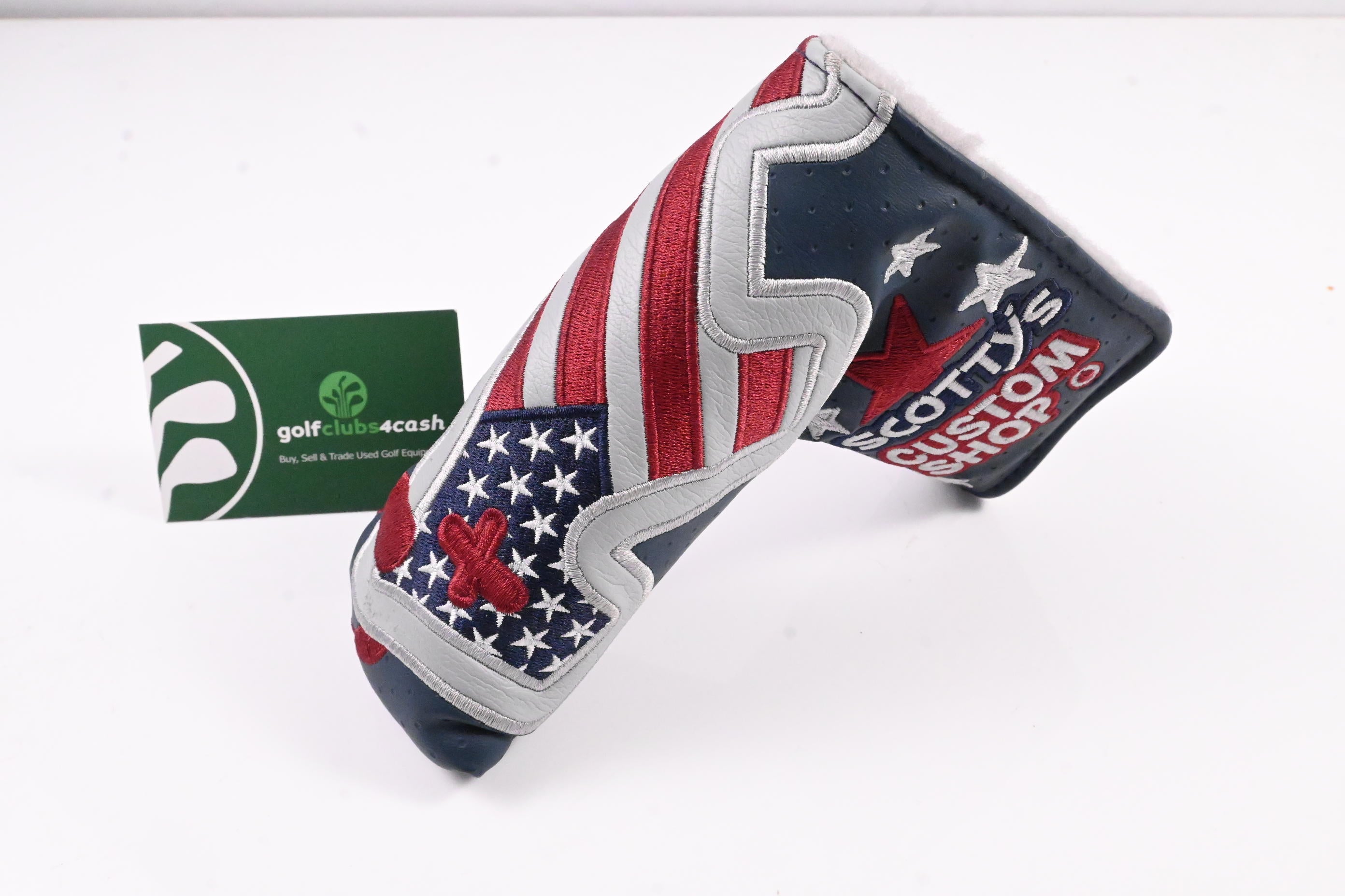 Scotty Cameron 2011 Scotty's Junk Yard Dog USA Putter Headcover / Blade / Blue