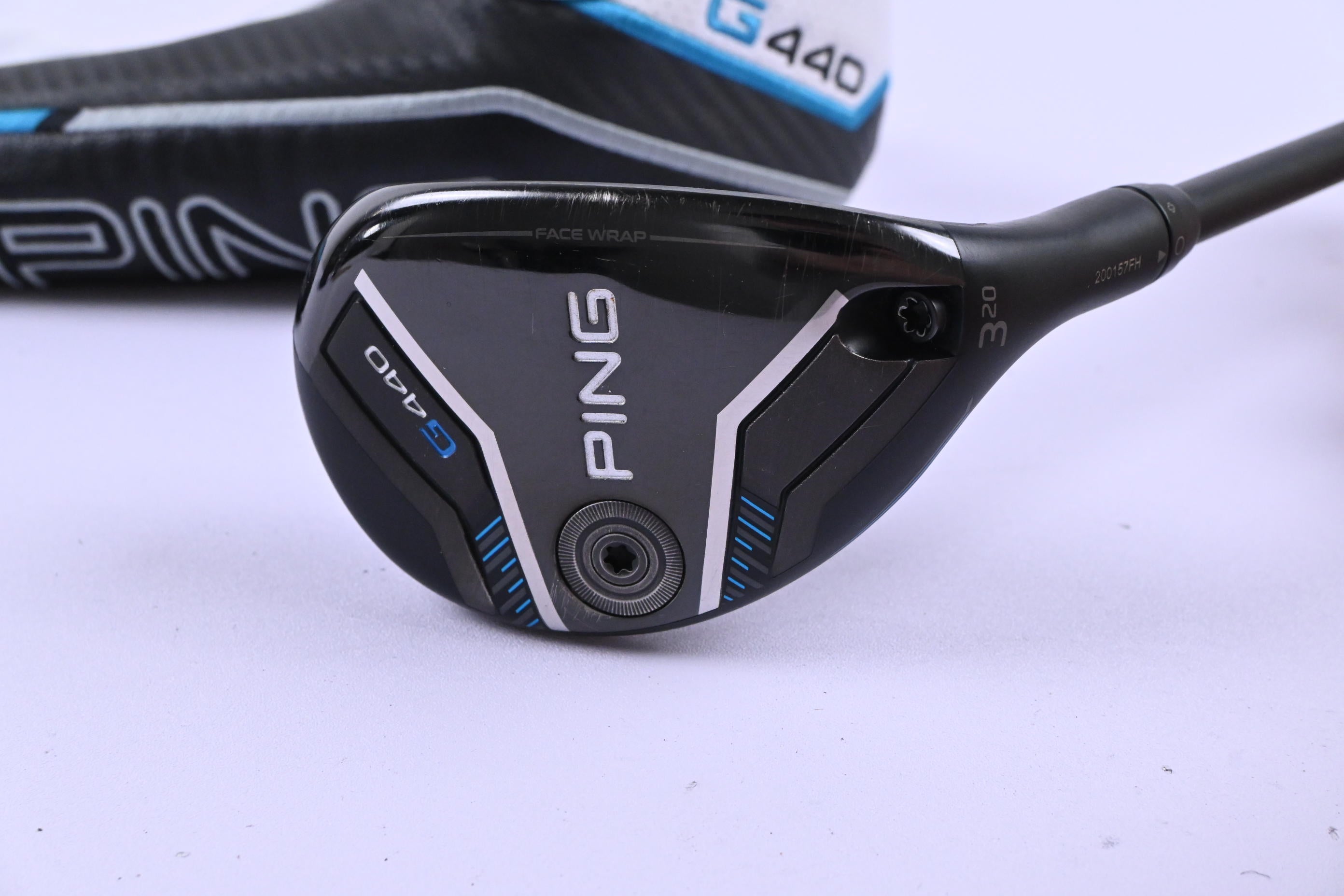 Ping G440 #3 Hybrid / 20 Degree / Stiff Flex Ping Alta CB Blue 70 Shaft