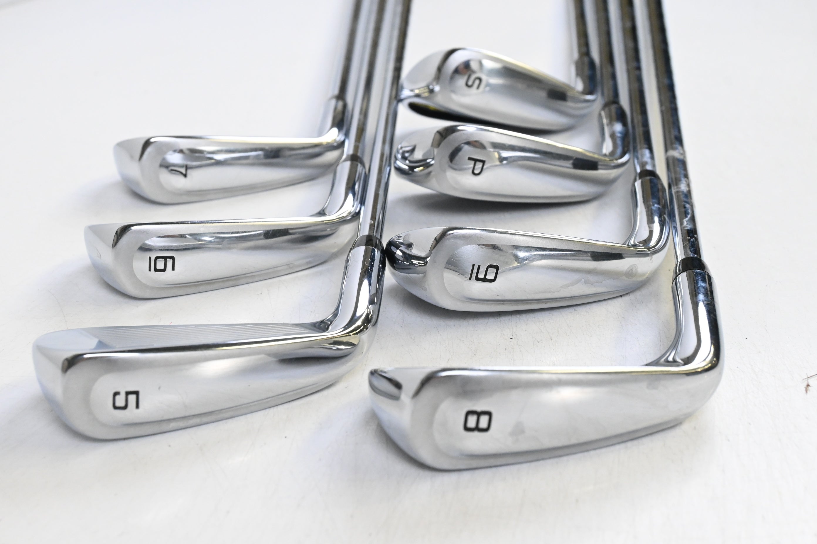 Cobra King Speedzone Irons / 5-PW+SW / Regular Flex KBS Tour 90 Shafts