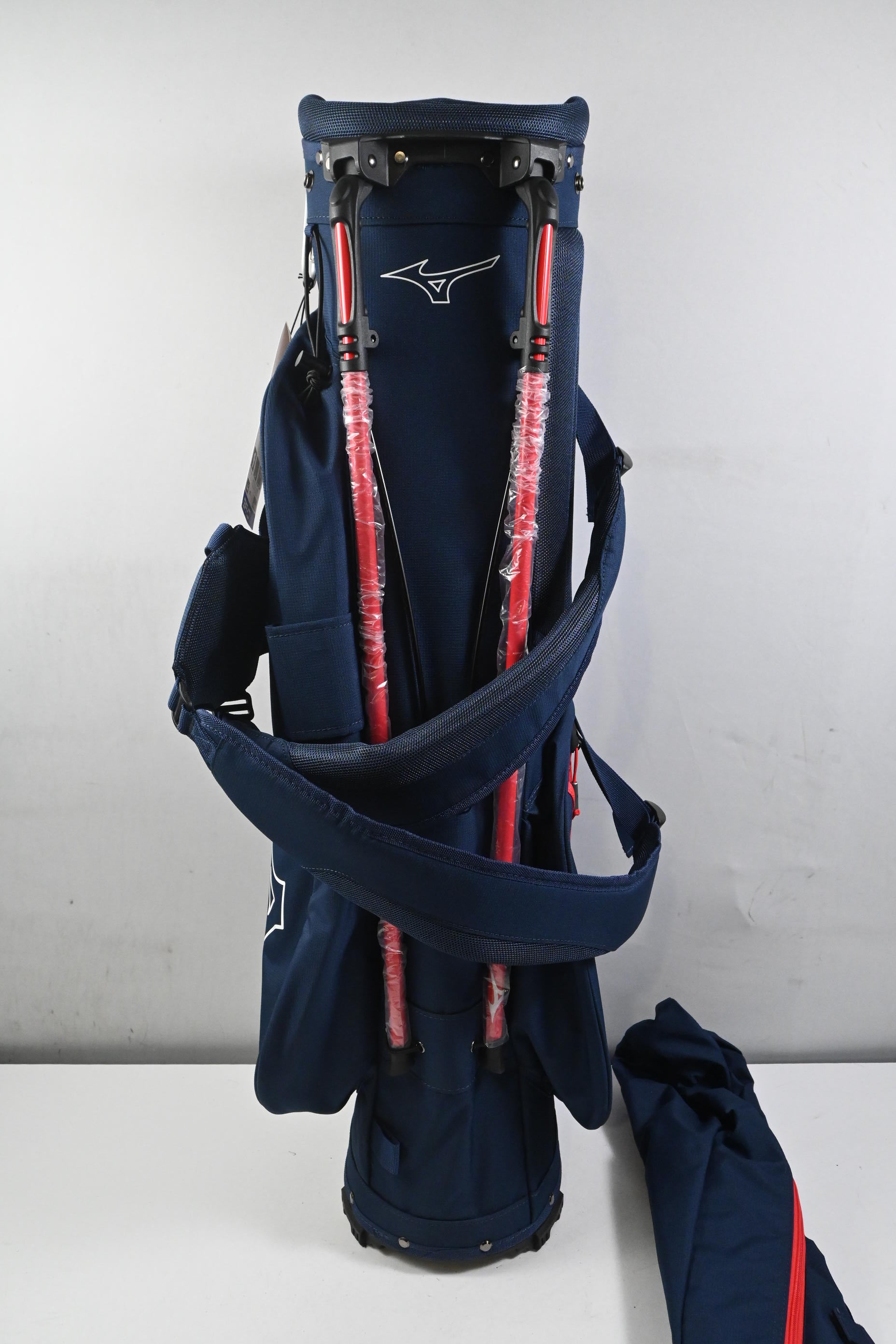 Mizuno BR-D3 Stand Bag / 4-Way Divider / Blue, White & Red