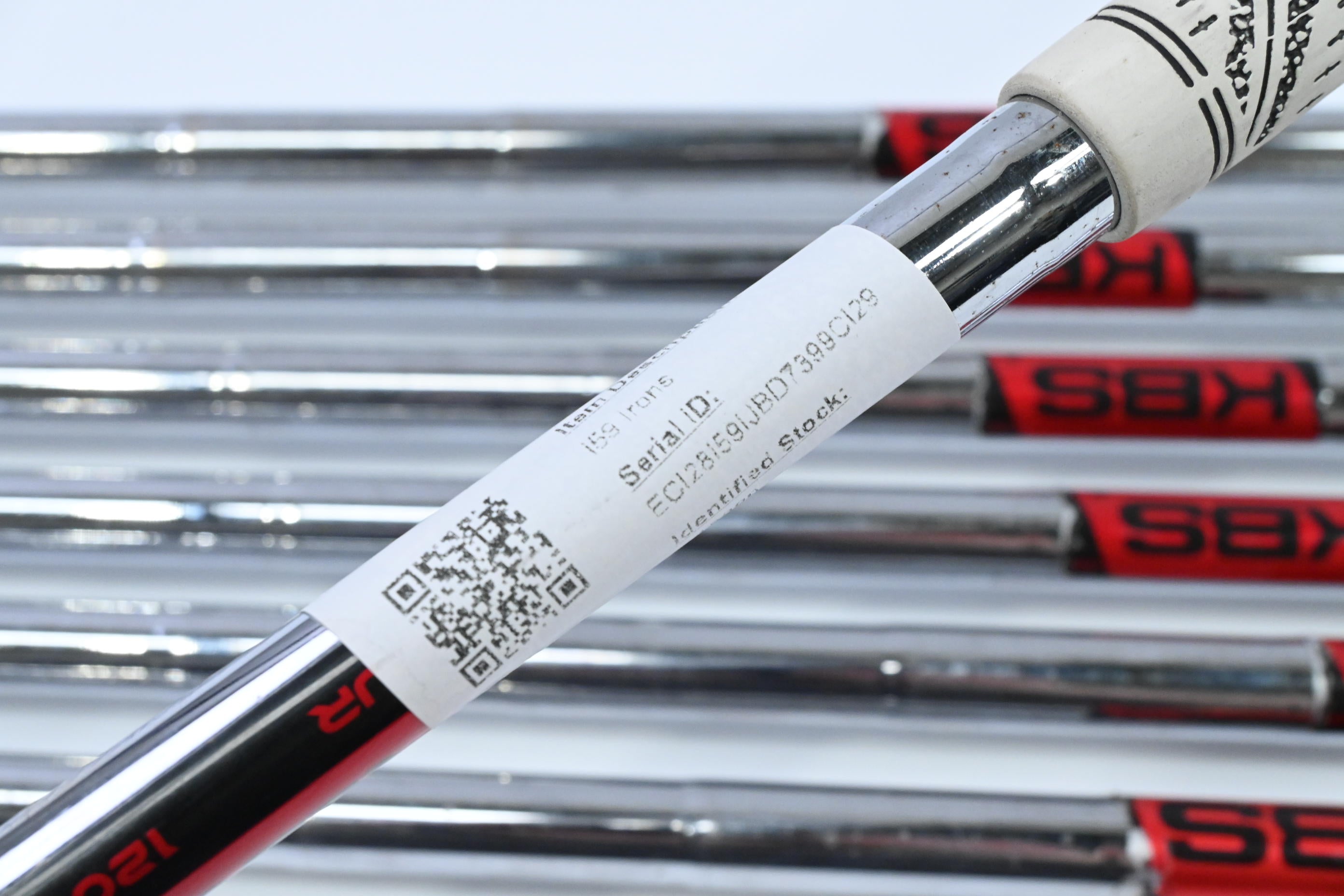 Ping i59 Irons / 4-PW / Black Dot / Stiff Flex KBS Tour 120 Shafts