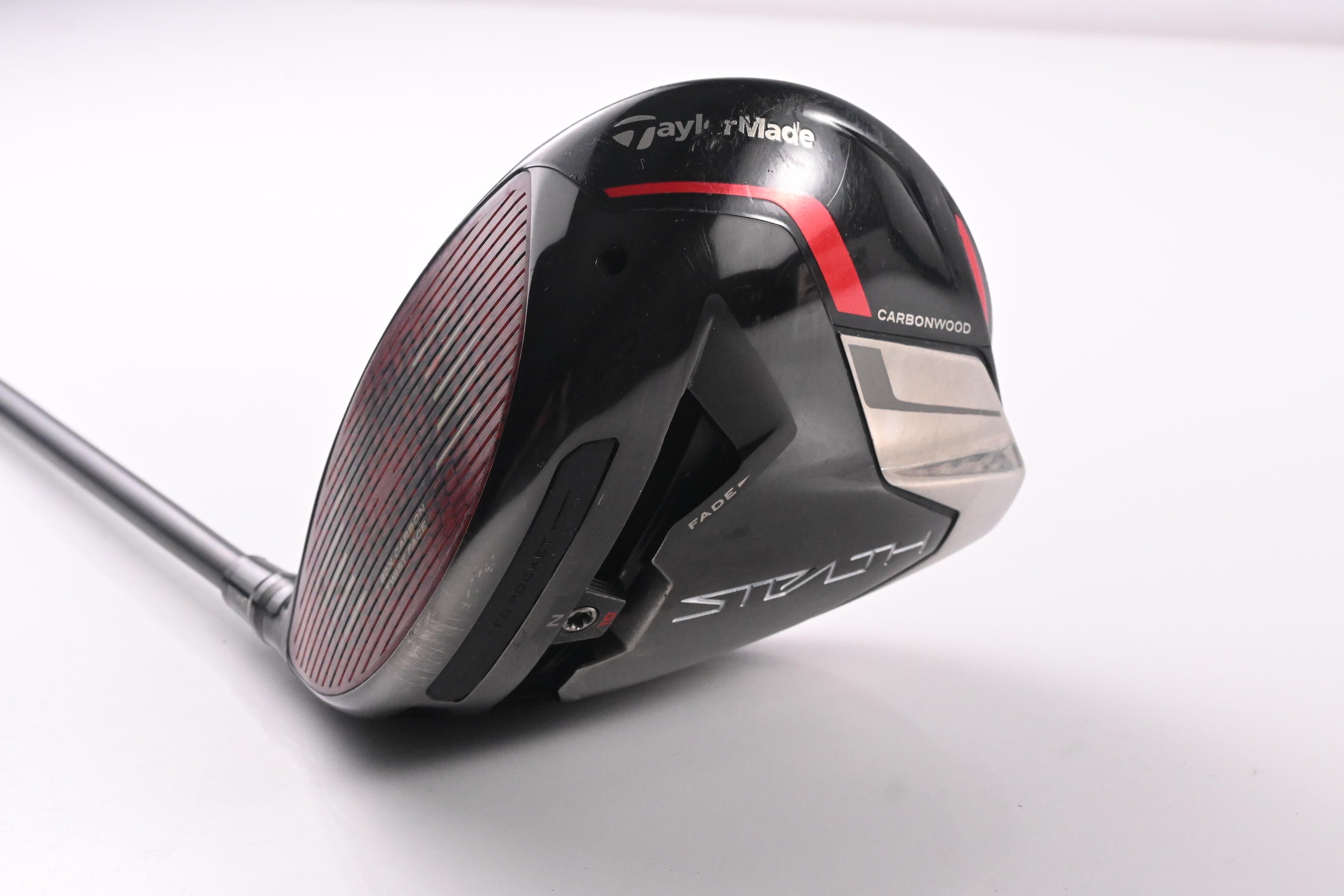 Left Hand Taylormade Stealth Plus Driver / 9 Degree / X-Flex HZRDUS Black 75