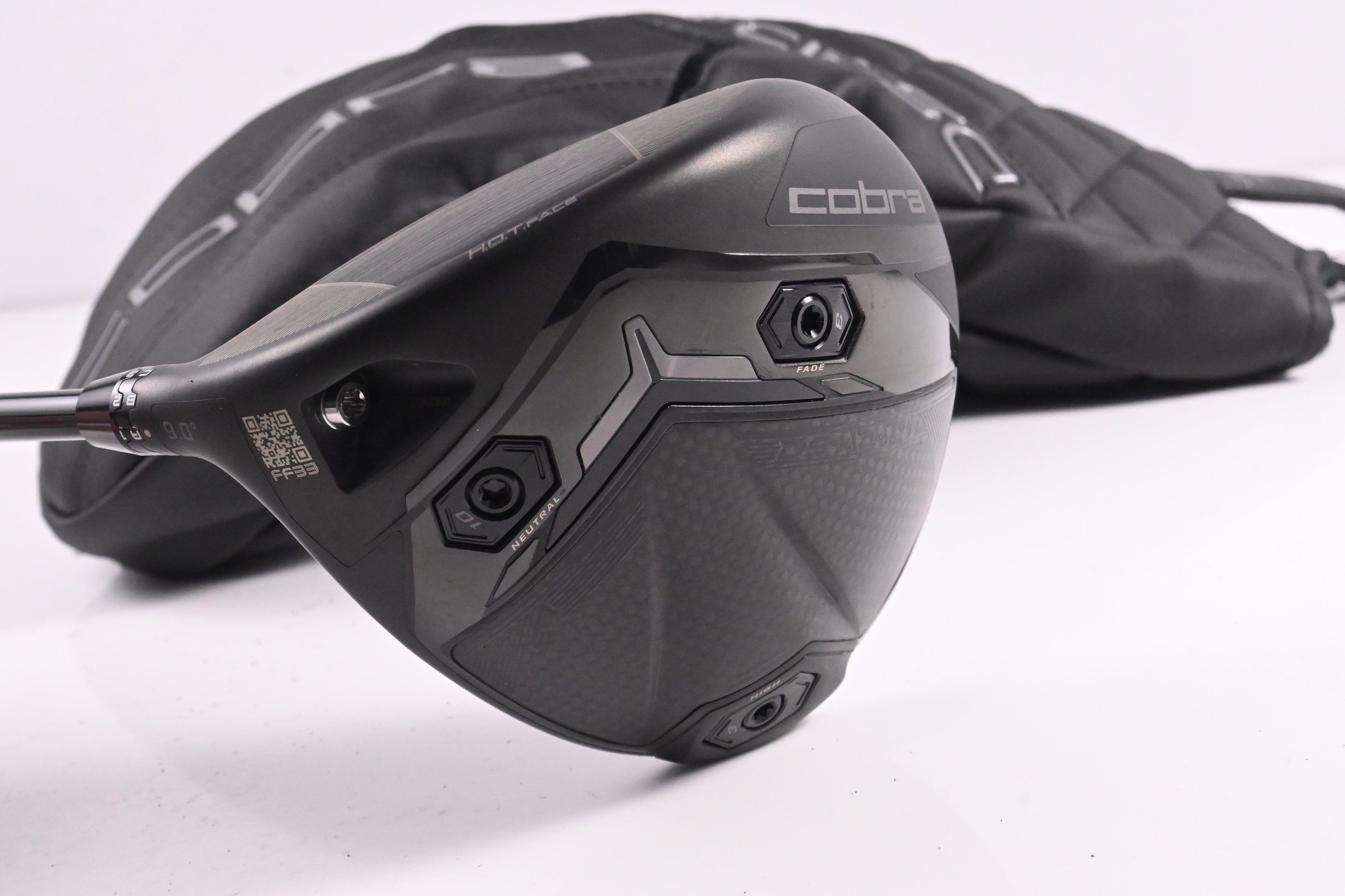 Left Hand Cobra DS-Adapt LS Driver / 9 Degree / X-Flex Denali Black 60 Shaft