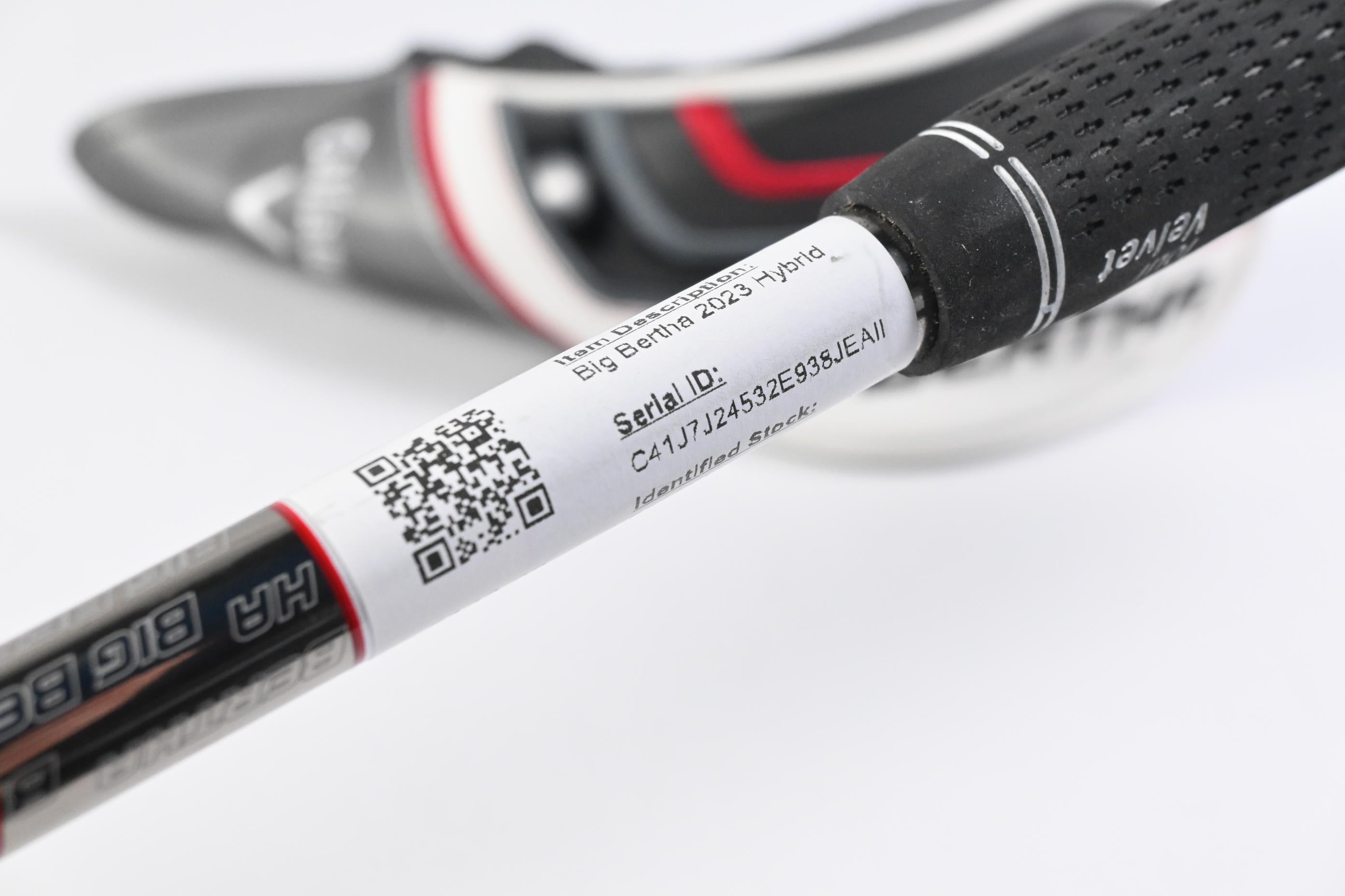 Callaway Big Bertha 2023 #4 Hybrid / 21 Degree / Regular Flex Callaway RCH 65 Shaft