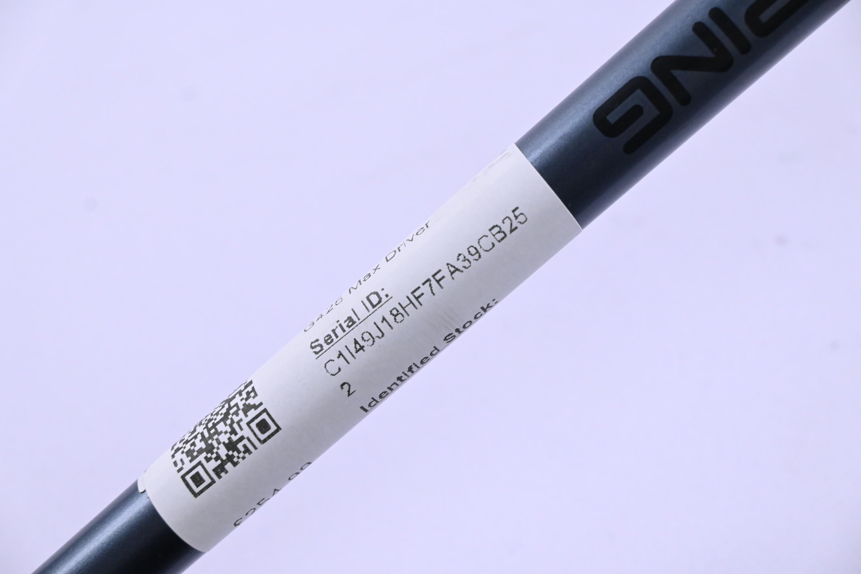 Ping G425 Max Driver / 10.5 Degree / Stiff Flex Ping Alta CB Slate 55 Shaft