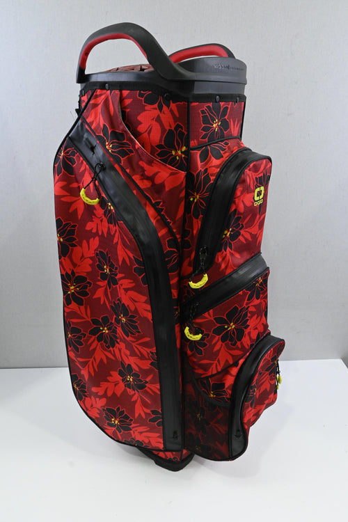 Ogio All Elements Cart Bag / 14-Way / Red, Yellow