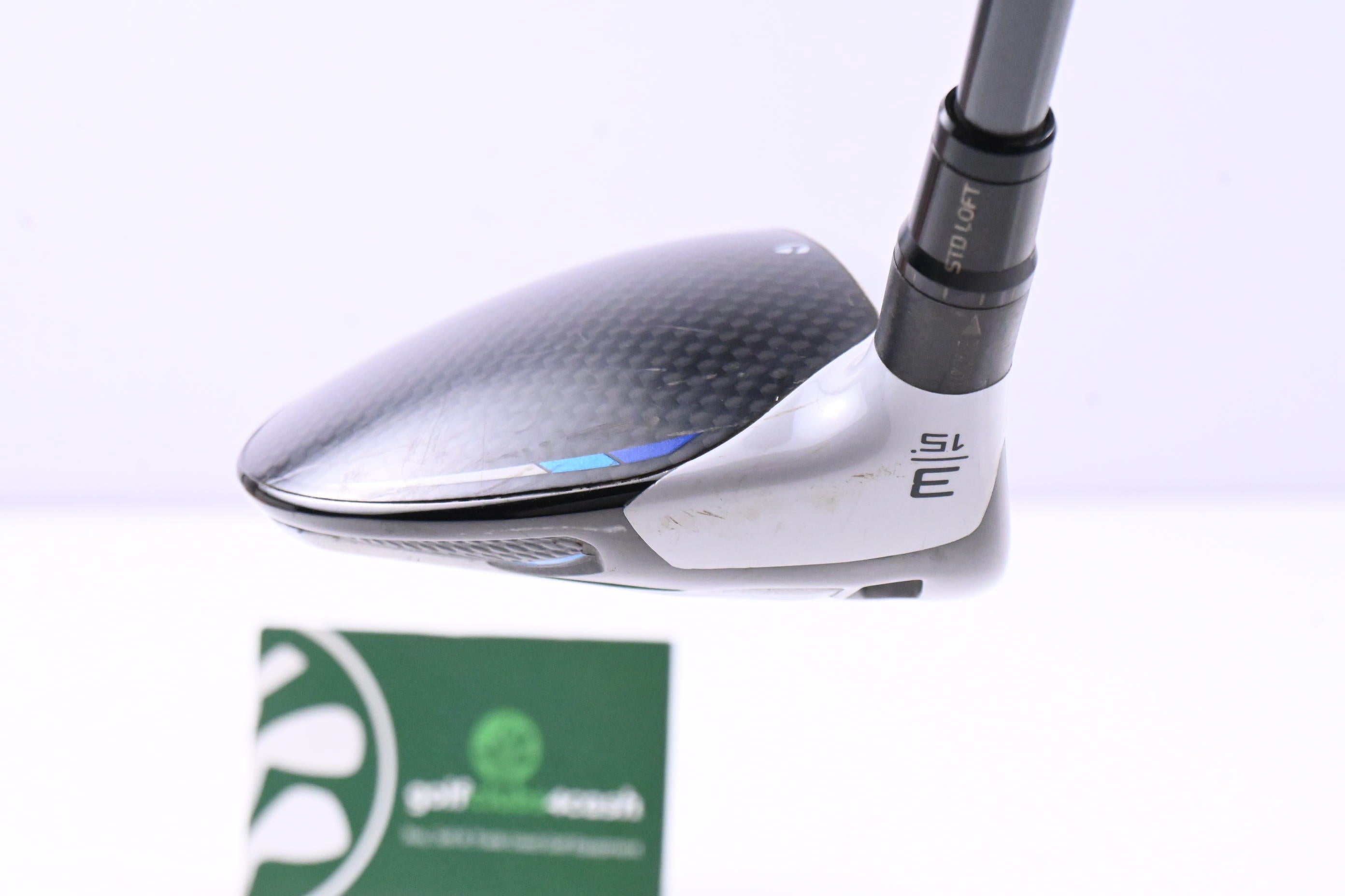 Left Hand Taylormade SIM2 Ti #3 Wood / 15 Degree / Stiff Flex Speeder 757 Evo TS