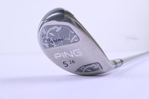 Ladies Ping Serene #5 Hybrid / 26 Degree / Ladies Flex Ping ULT 210 Shaft