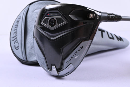 Callaway Quantum Max Driver / 12 Degree / Stiff Flex Denali Frost Silver 50
