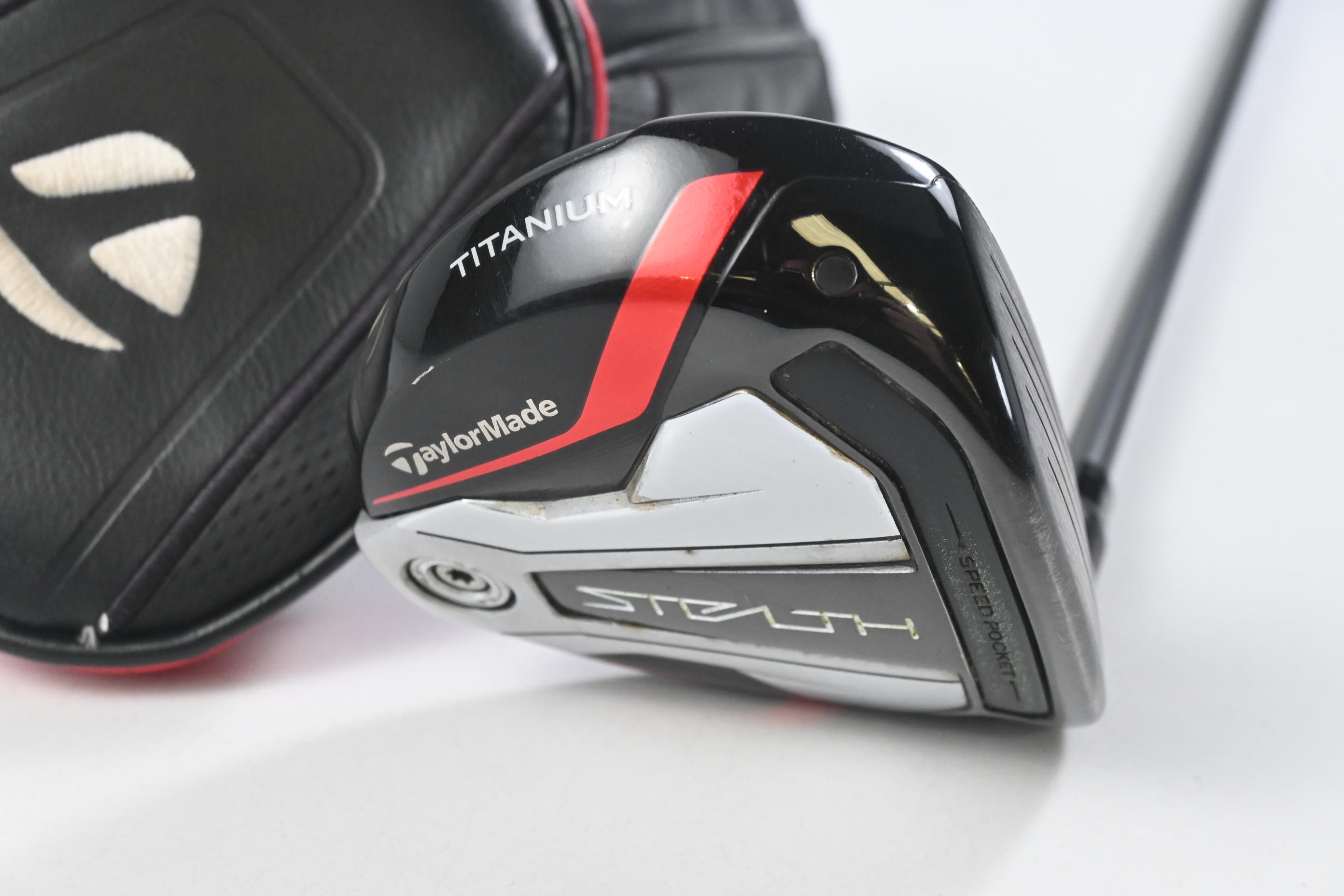 Taylormade Stealth Plus #3 Wood / 13.5 Degree / Stiff Flex HZRDUS Smoke Green 70