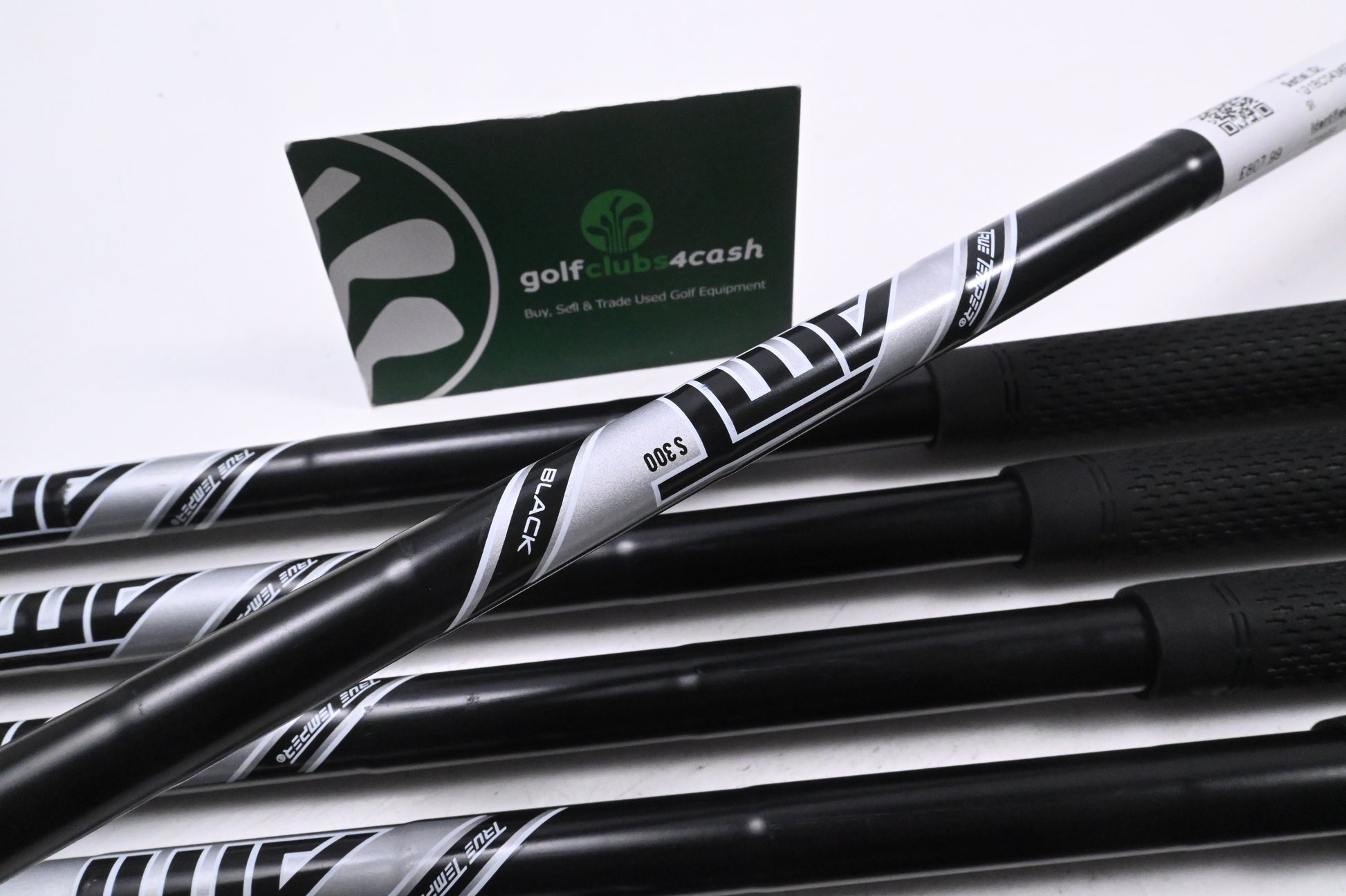 Titleist T100 Ltd Edition Black Irons / 4-9i / Stiff Flex AMT Black S300 Shafts