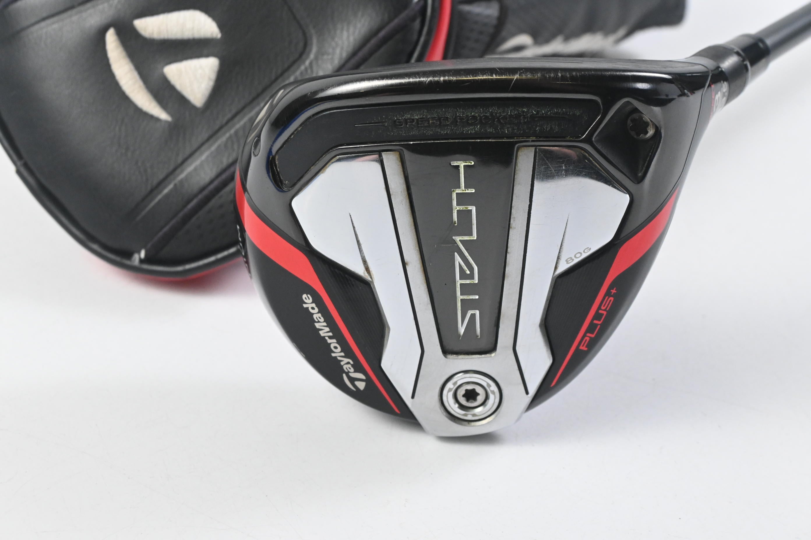 Taylormade Stealth Plus #3 Wood / 13.5 Degree / Stiff Flex HZRDUS Smoke Green 70