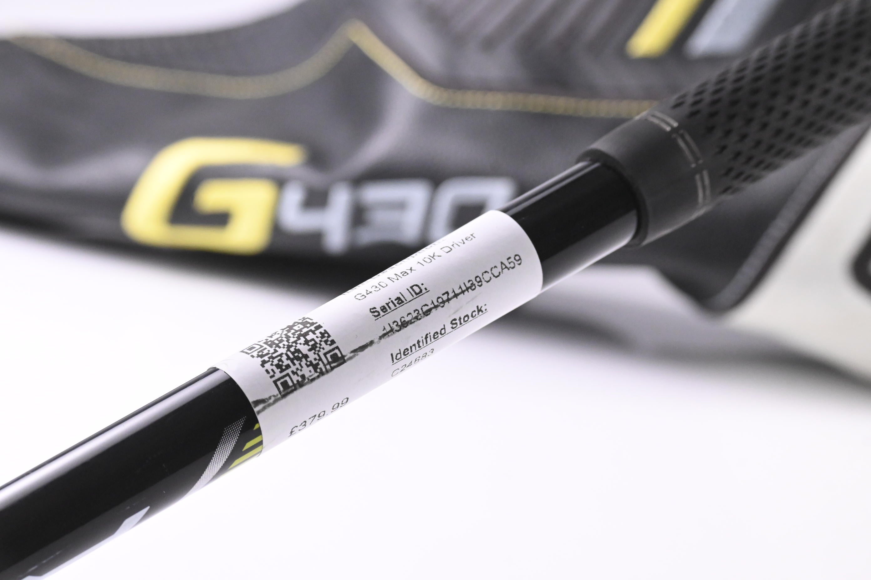 Ping G430 Max 10K Driver / 10.5 Degree / Regular Flex Ping Alta CB Black 55