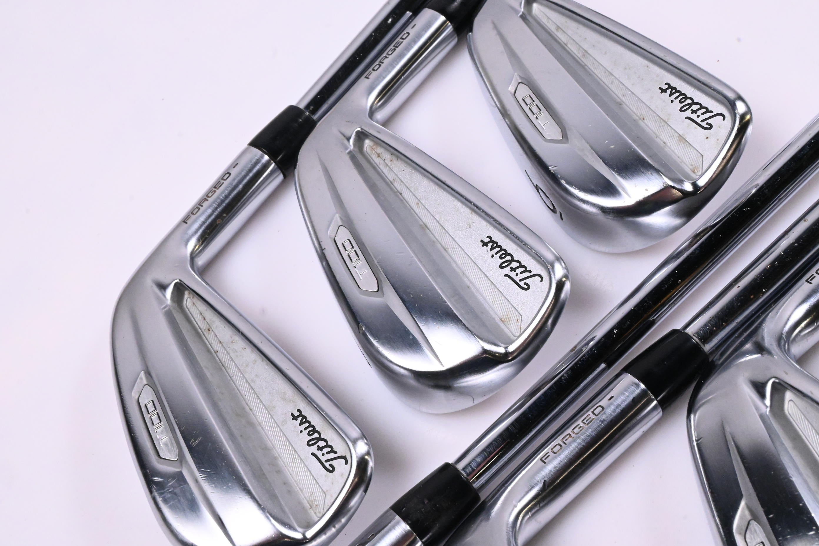 Titleist T100 2021 Irons / 4-PW / Stiff Flex AMT Tour White S300 Shafts